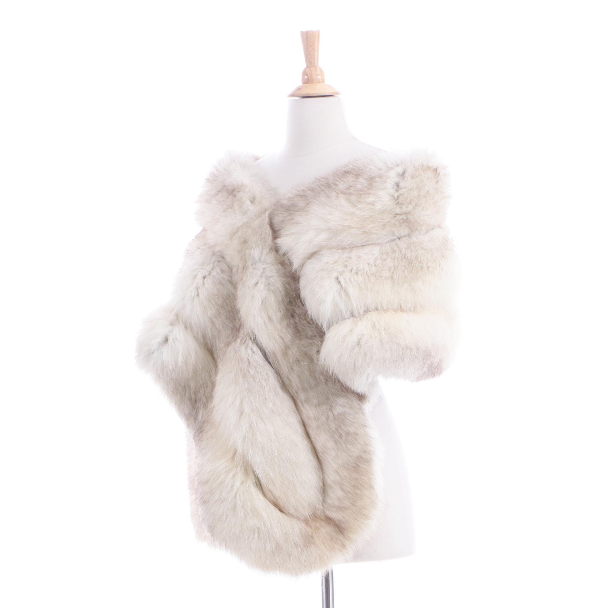 Vintage Shillito's Fur Salon Fox Fur Stole