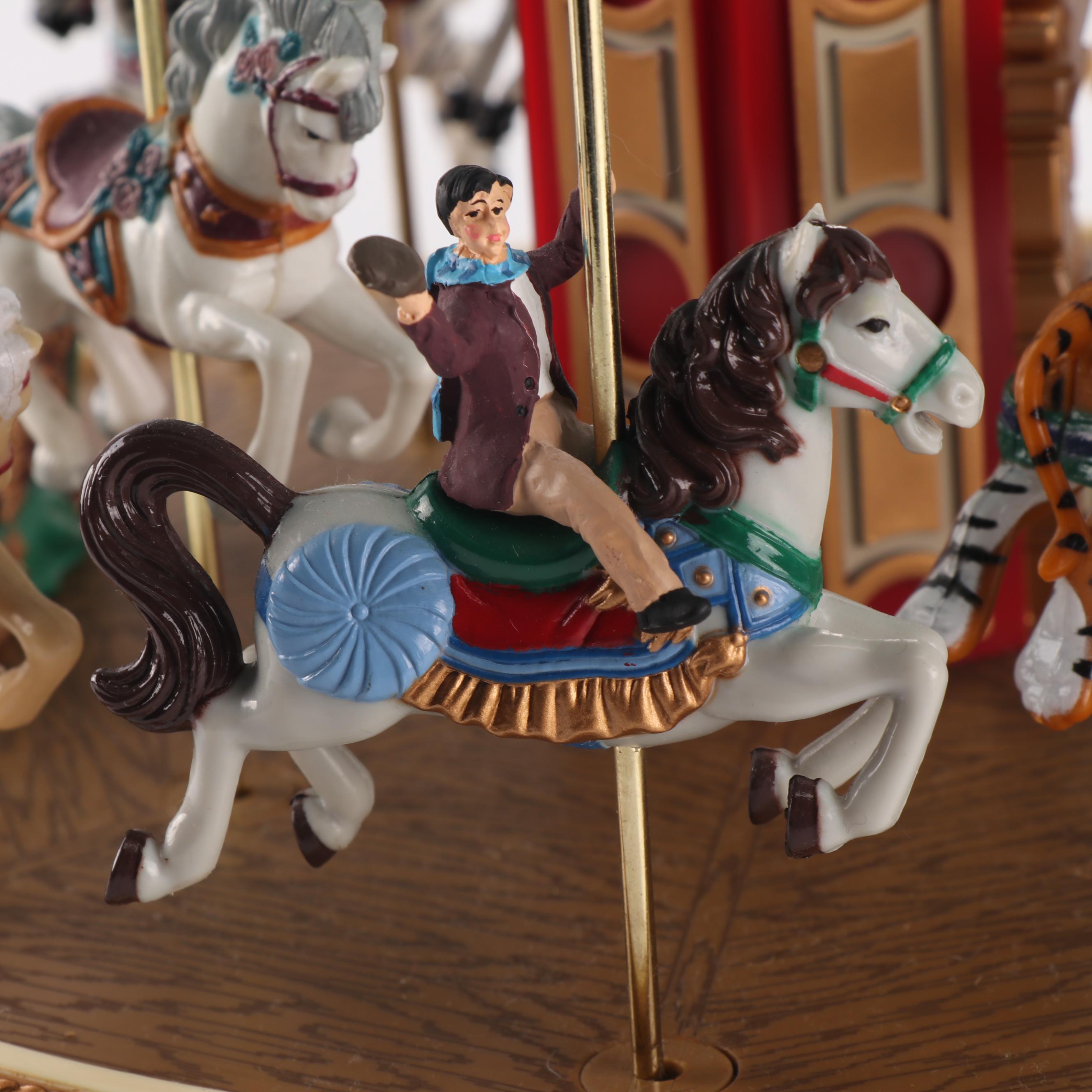 Mr. Christmas Gold Label Millennium Edition Musical Carousel