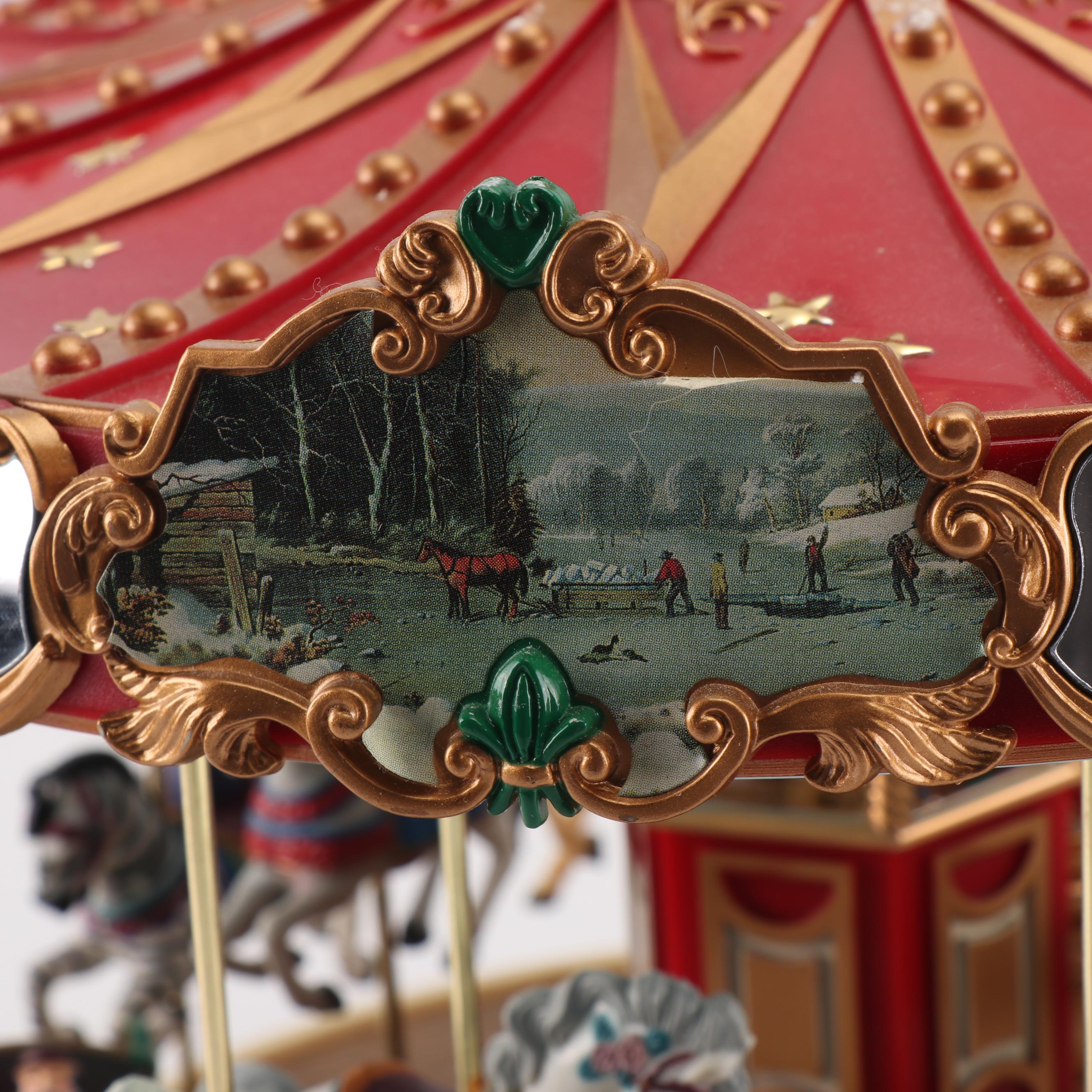 Mr. Christmas Gold Label Millennium Edition Musical Carousel