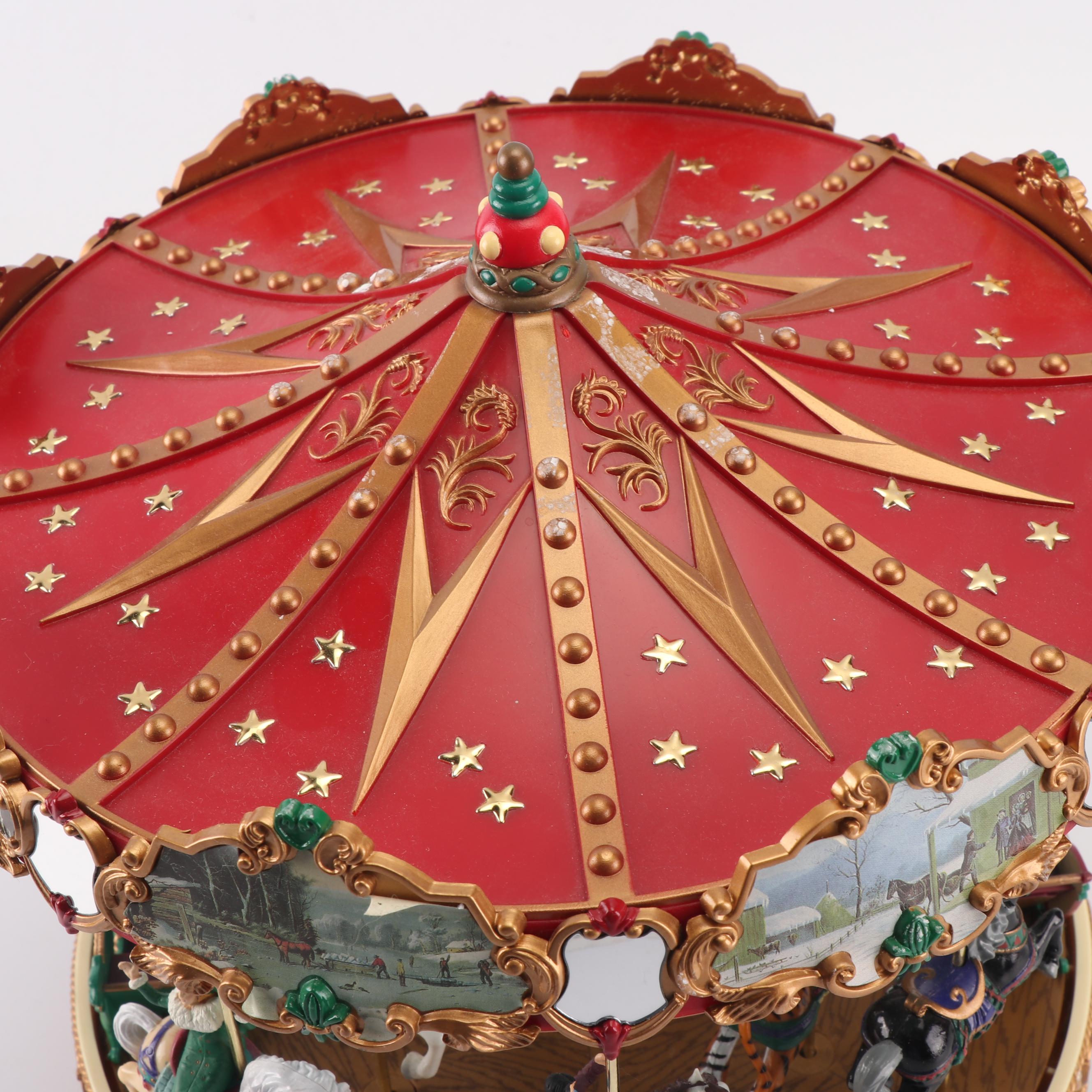 Mr. Christmas Gold Label Millennium Edition Musical Carousel