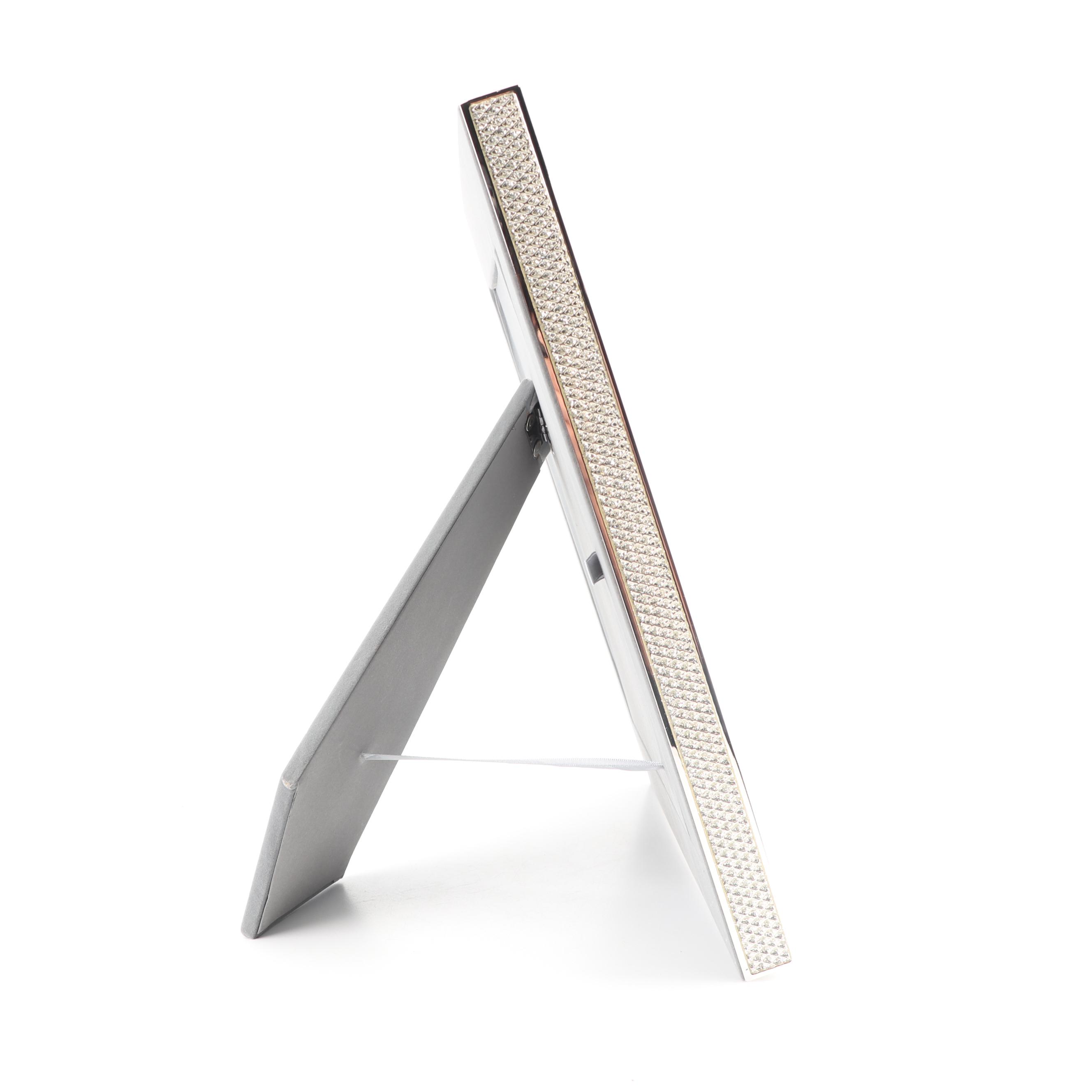 Waterford Silver Plate 8" x 10" Picture Frame