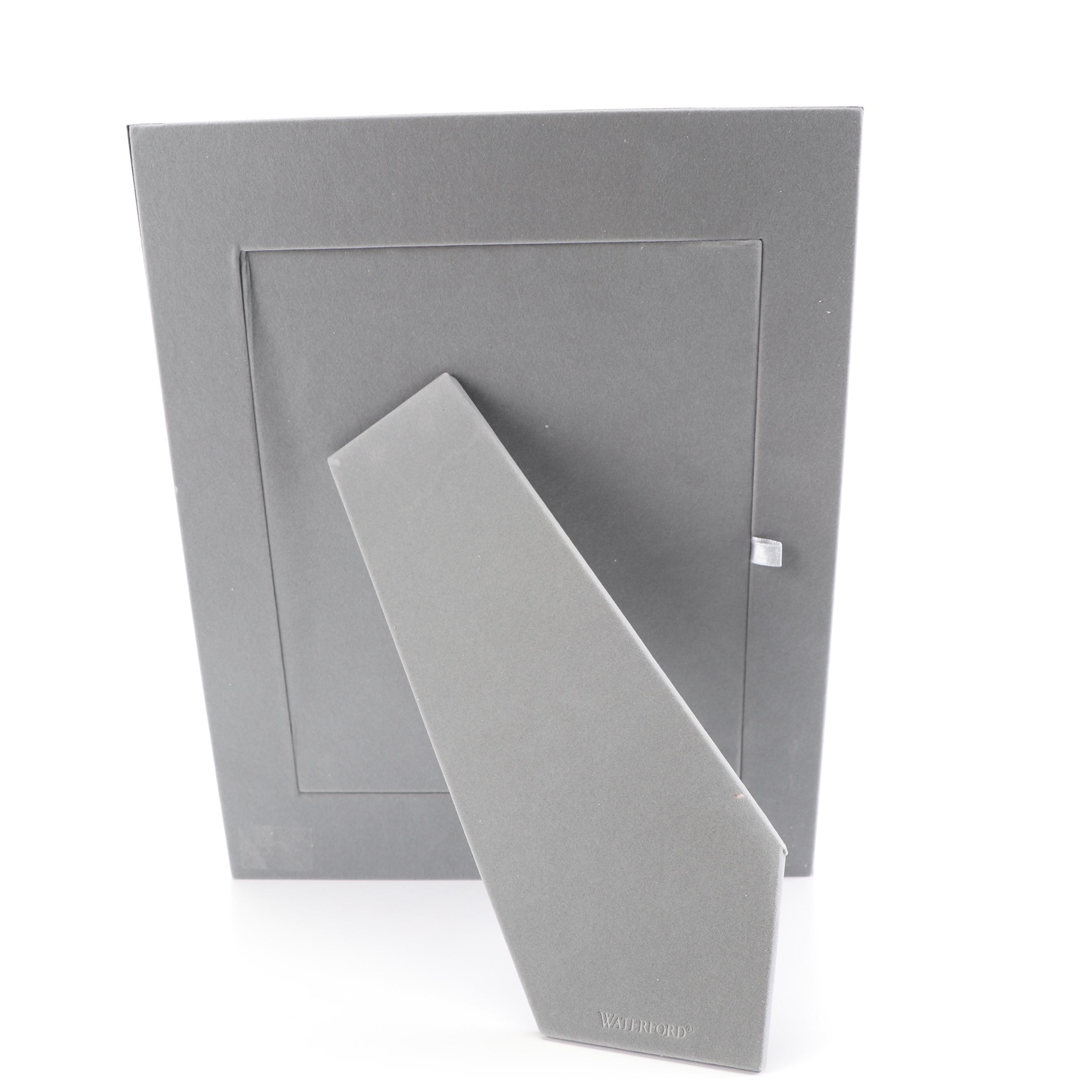 Waterford Silver Plate 8" x 10" Picture Frame