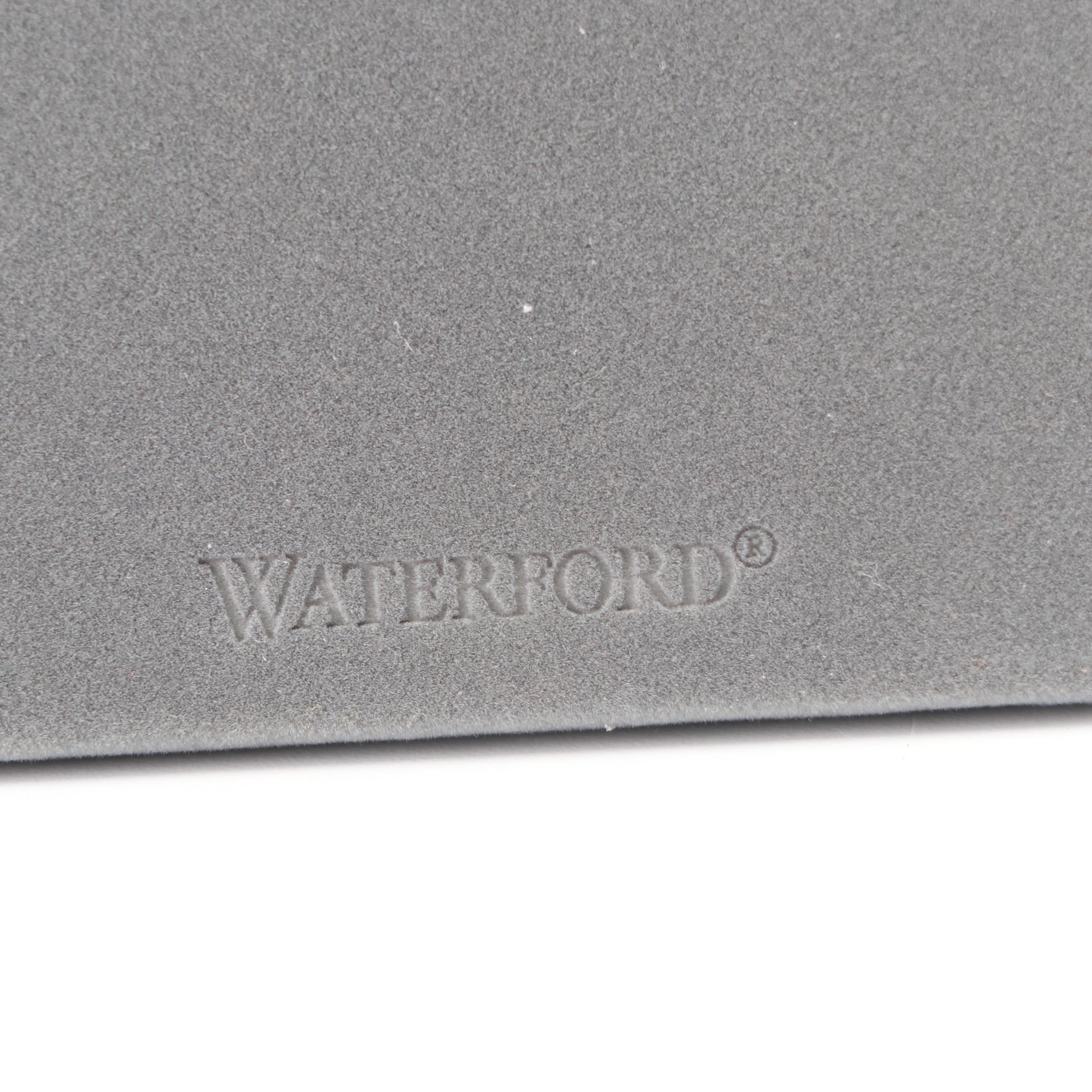 Waterford Silver Plate 8" x 10" Picture Frame