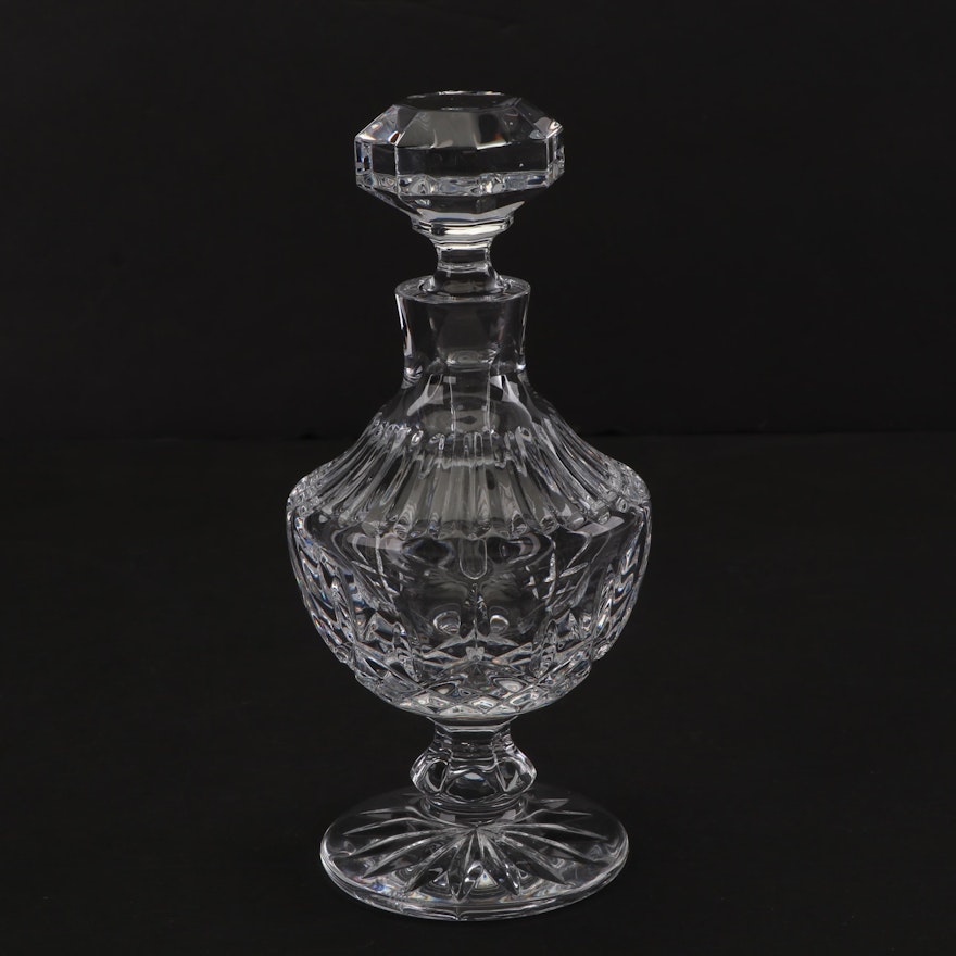 Waterford "Lismore" Crystal Perfume Bottle with Dauber