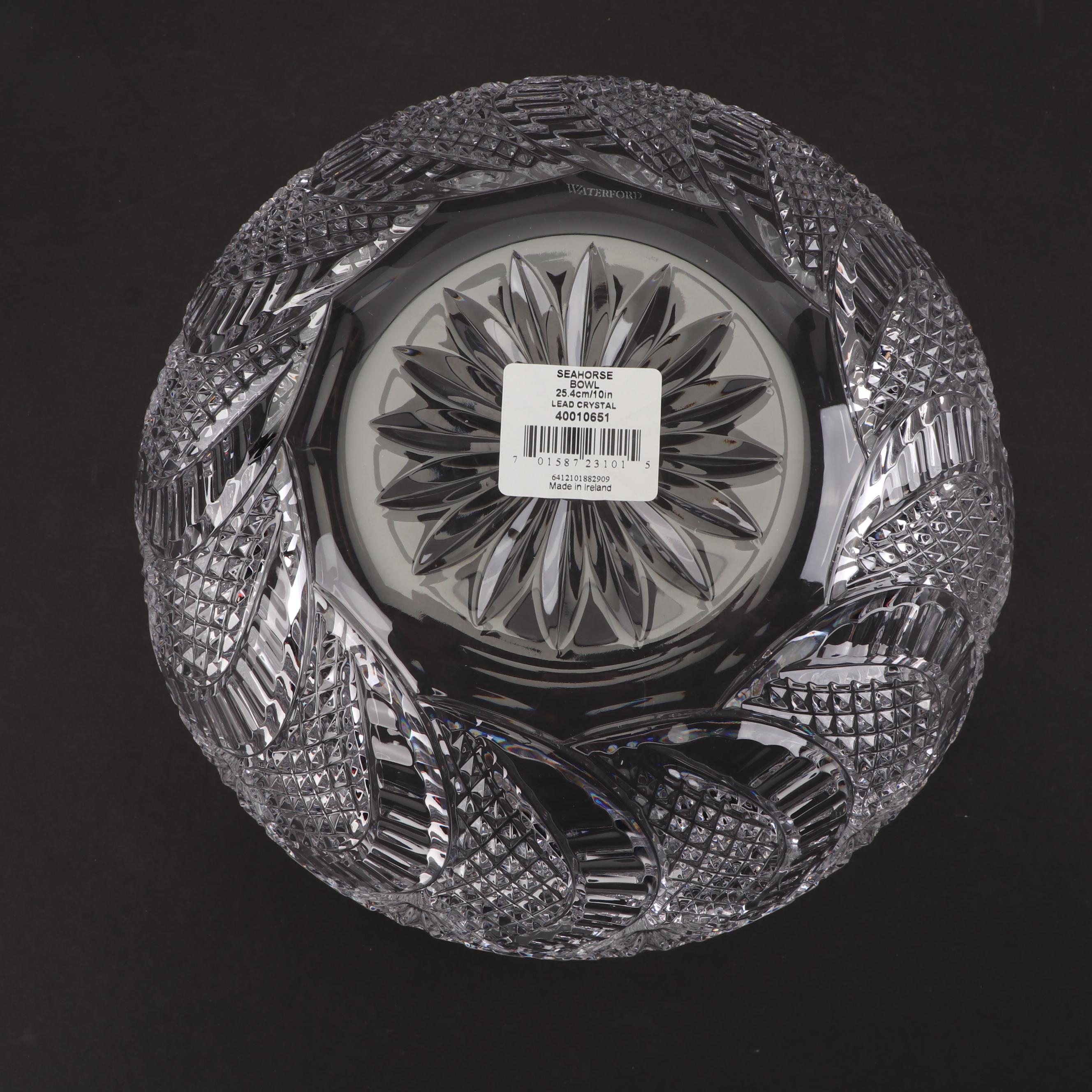 Waterford Crystal "Seahorse" Bowl