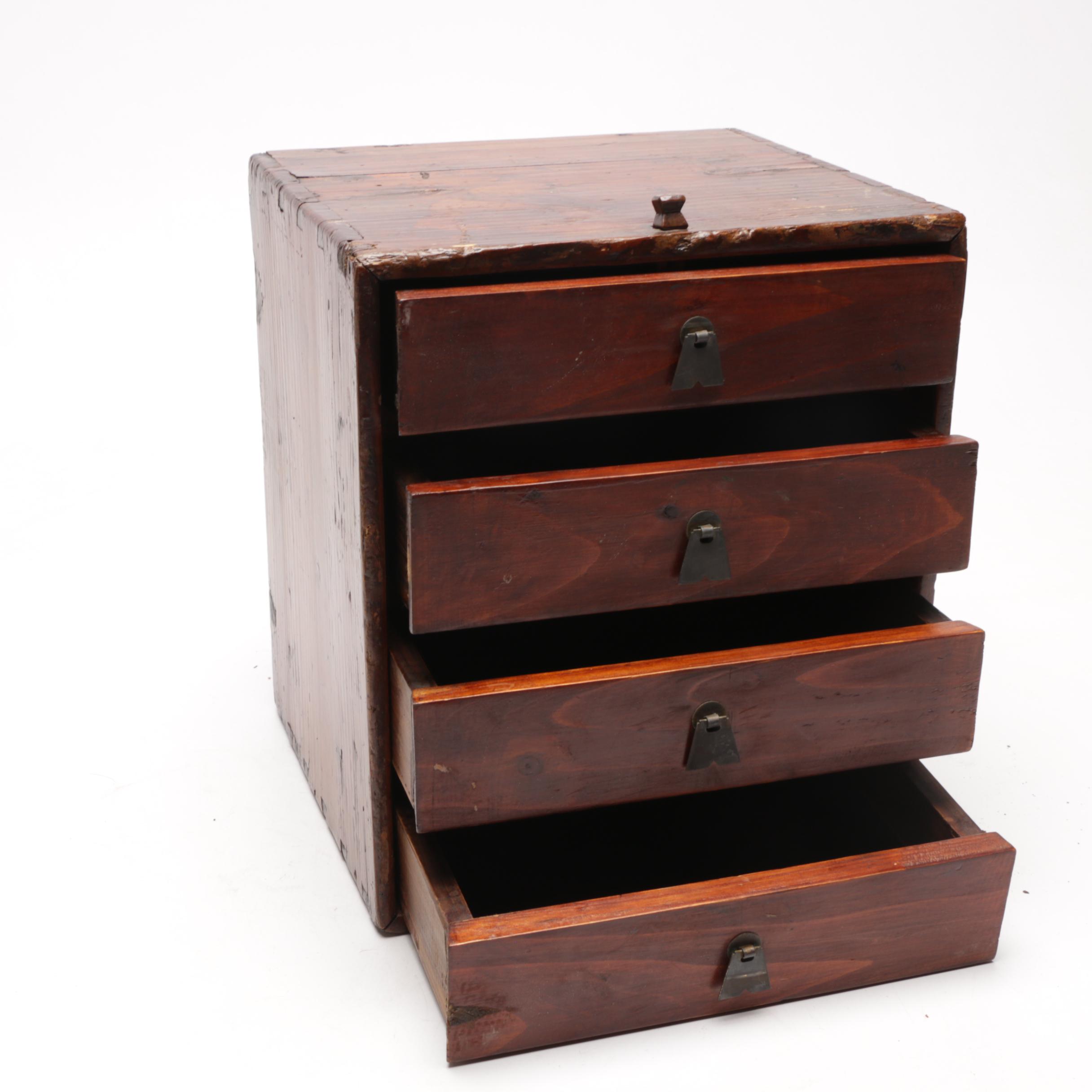 Vintage Chinese Tea Cabinet