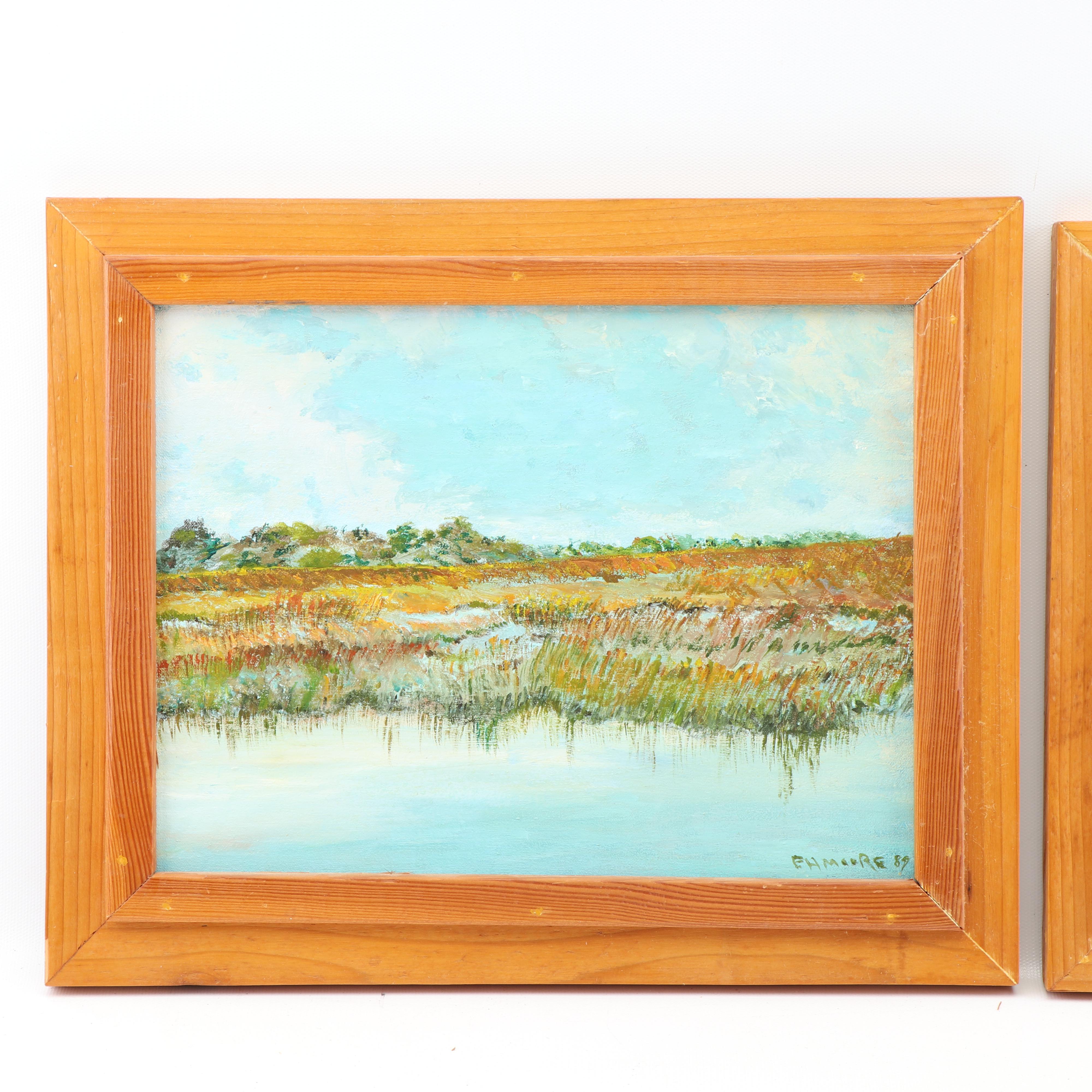 E H Moore Landscape Oil Paintings