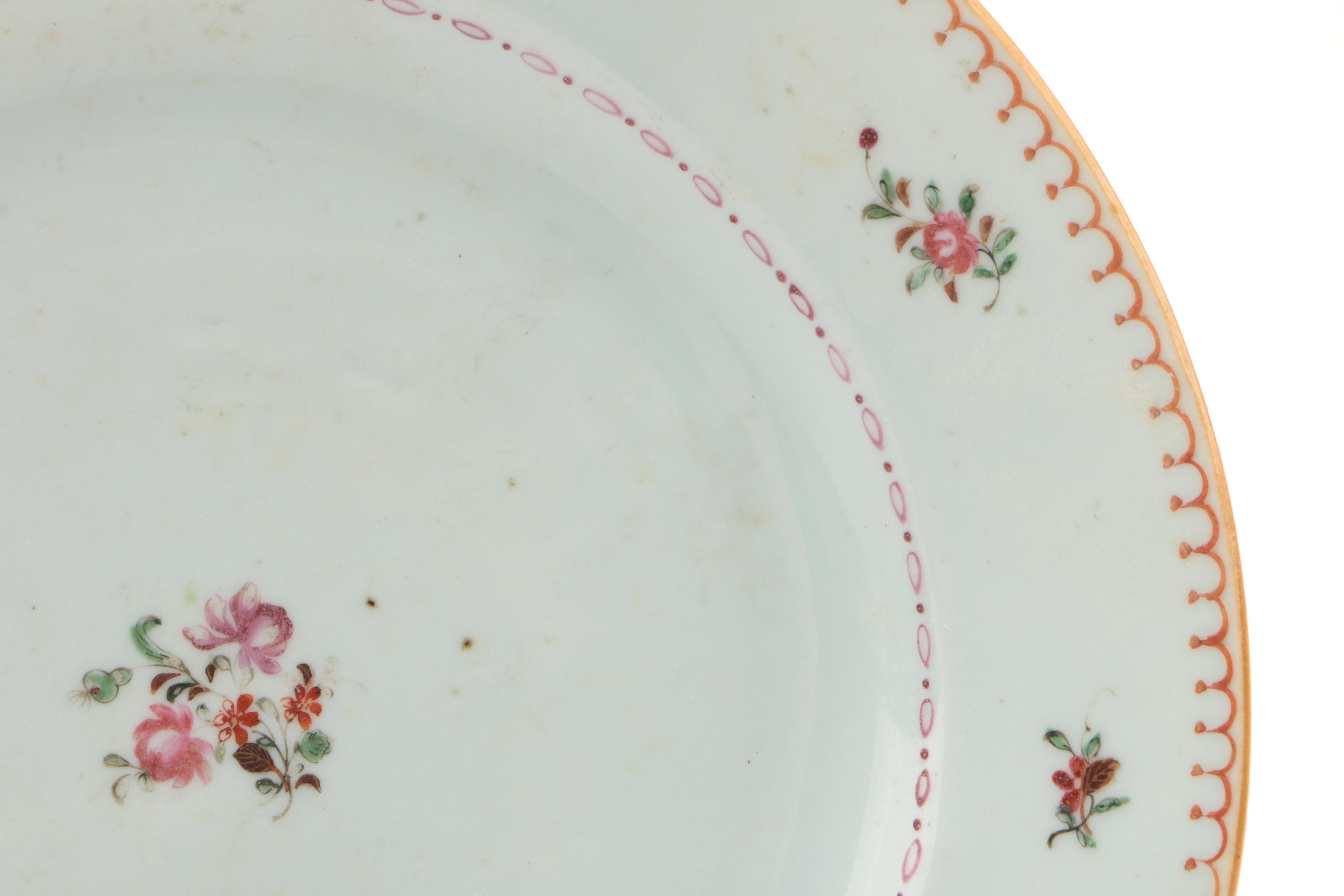 Painted Ironstone Plates