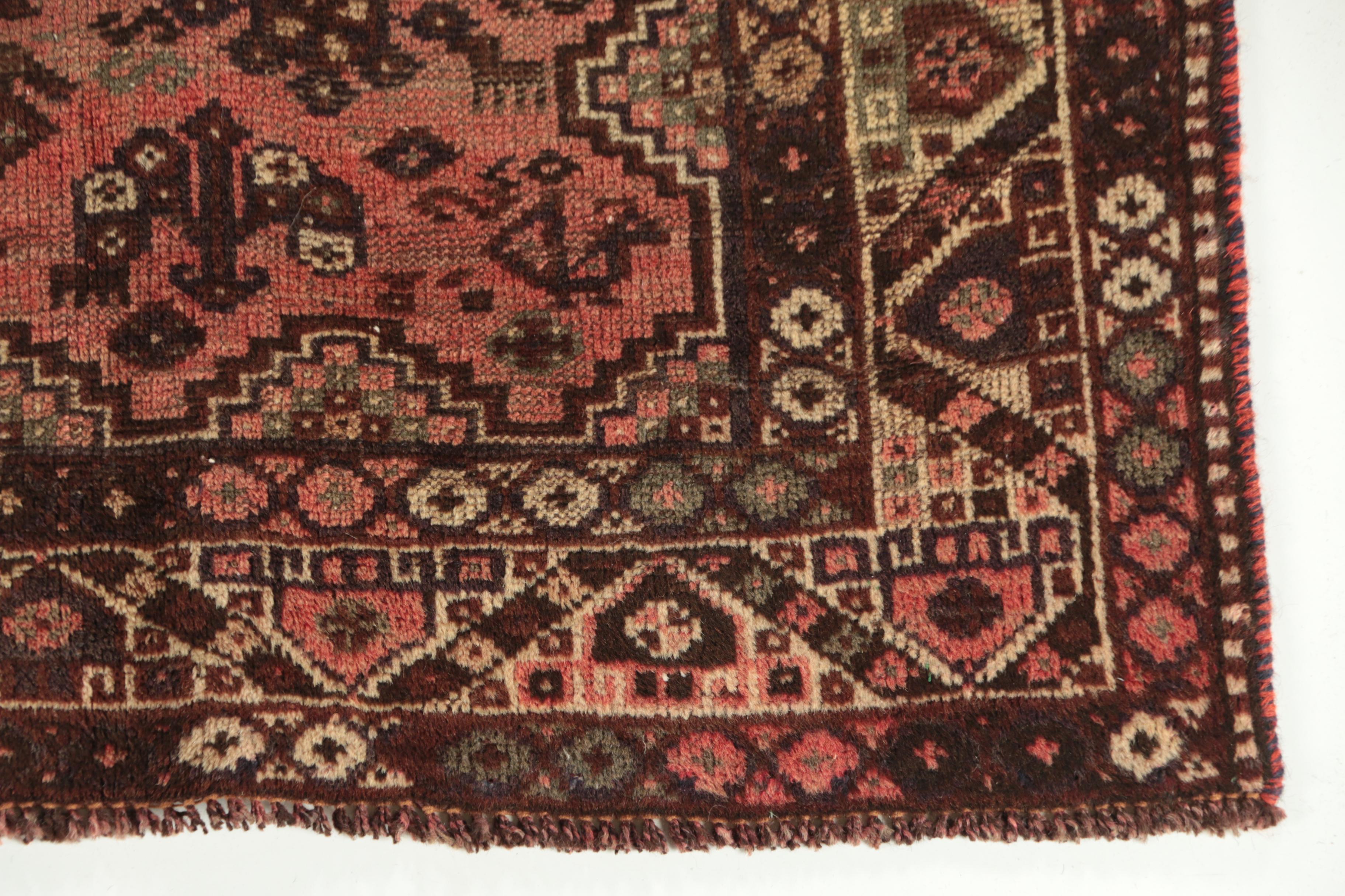 Hand-Knotted Persian Shiraz Pictorial Wool Rug