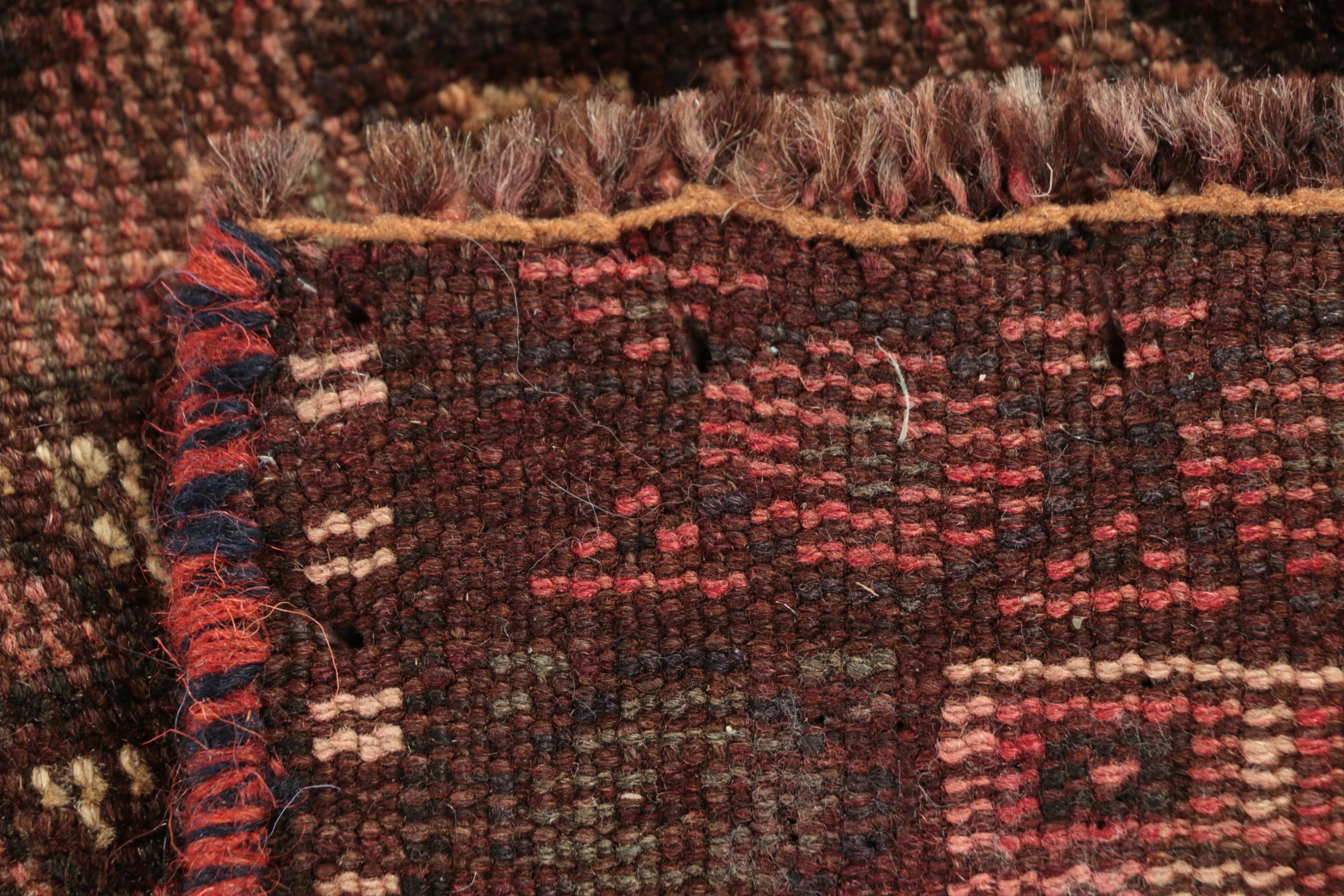 Hand-Knotted Persian Shiraz Pictorial Wool Rug