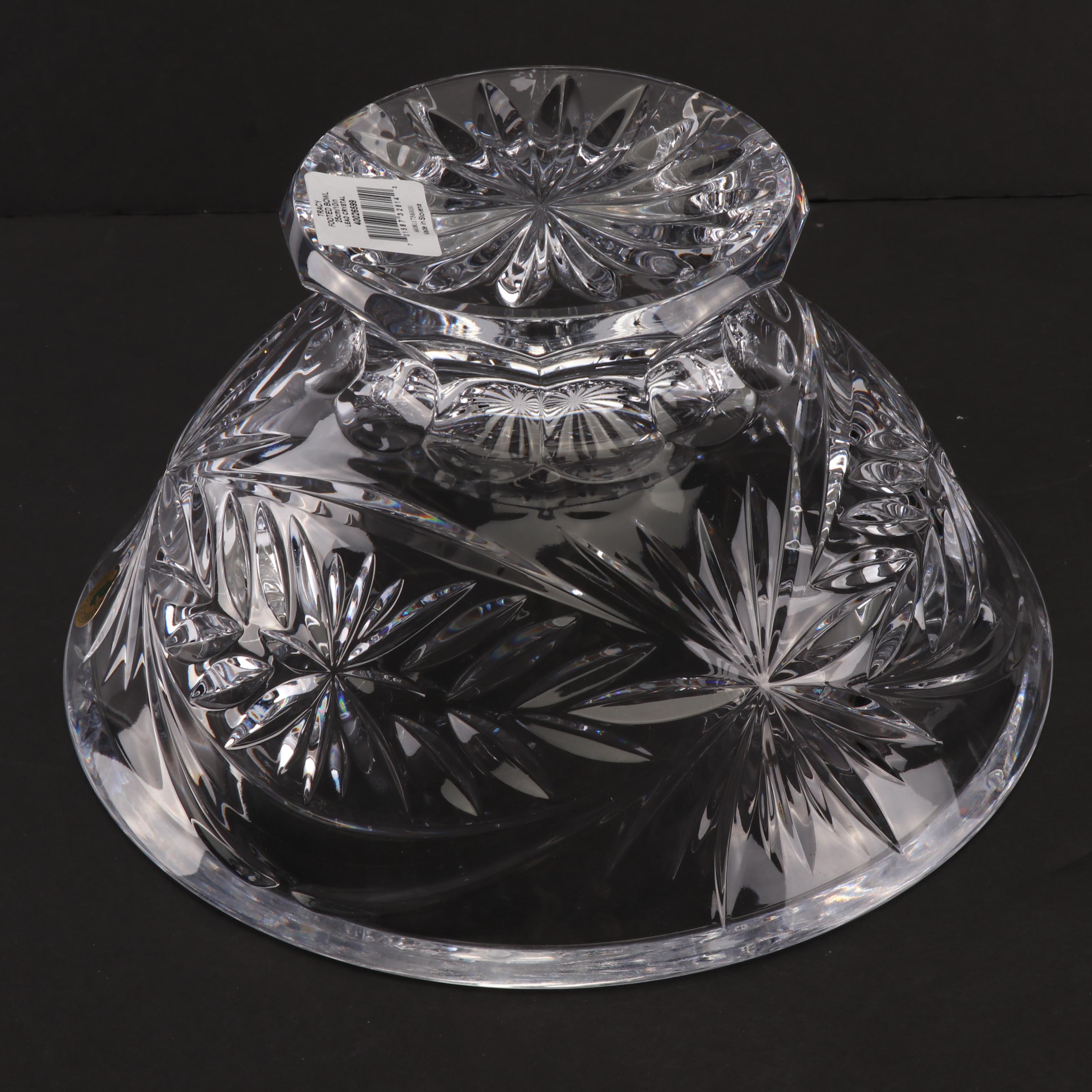 Waterford Crystal "Tracy" Footed Bowl