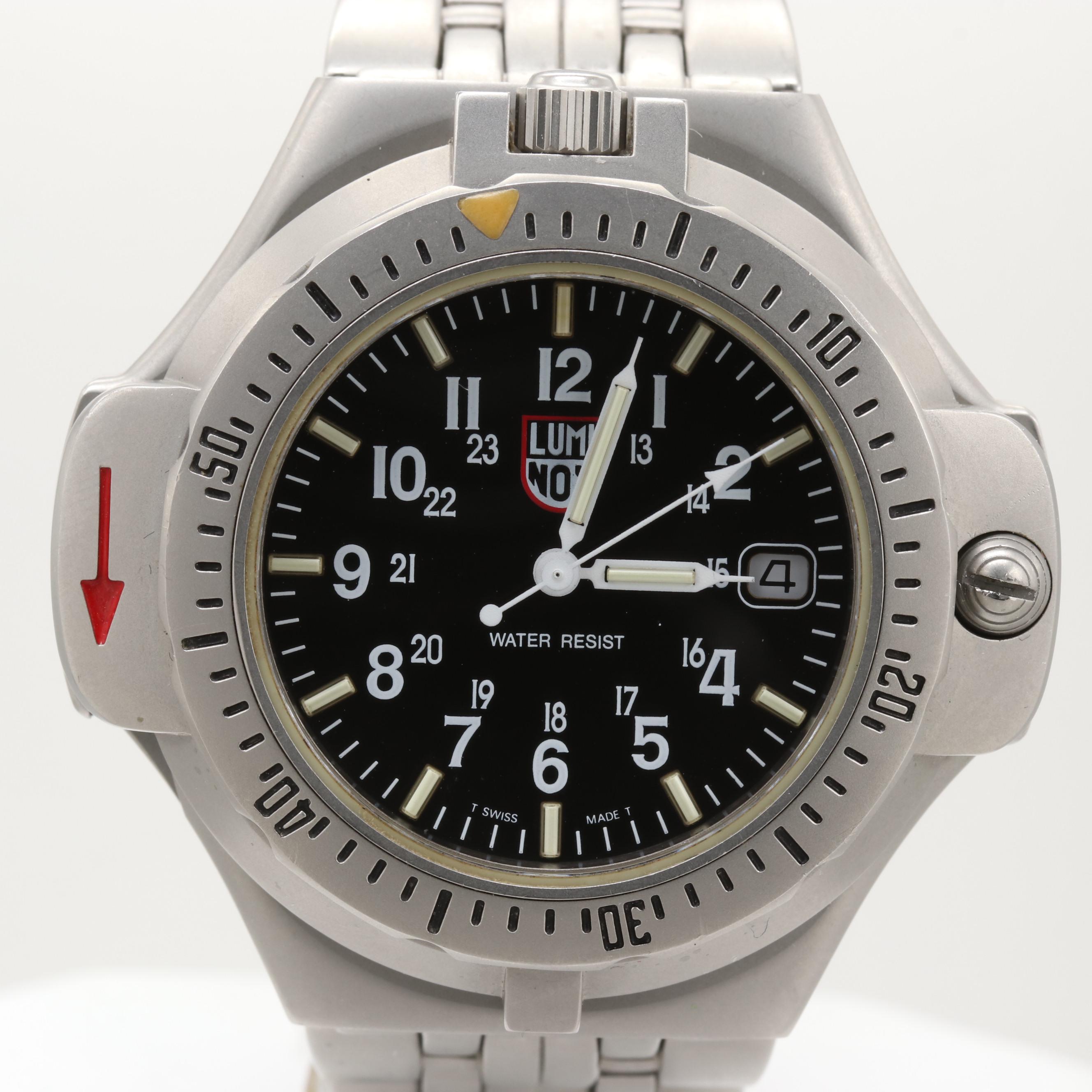Luminox Compass LU502 Stainless Steel Quartz Watch