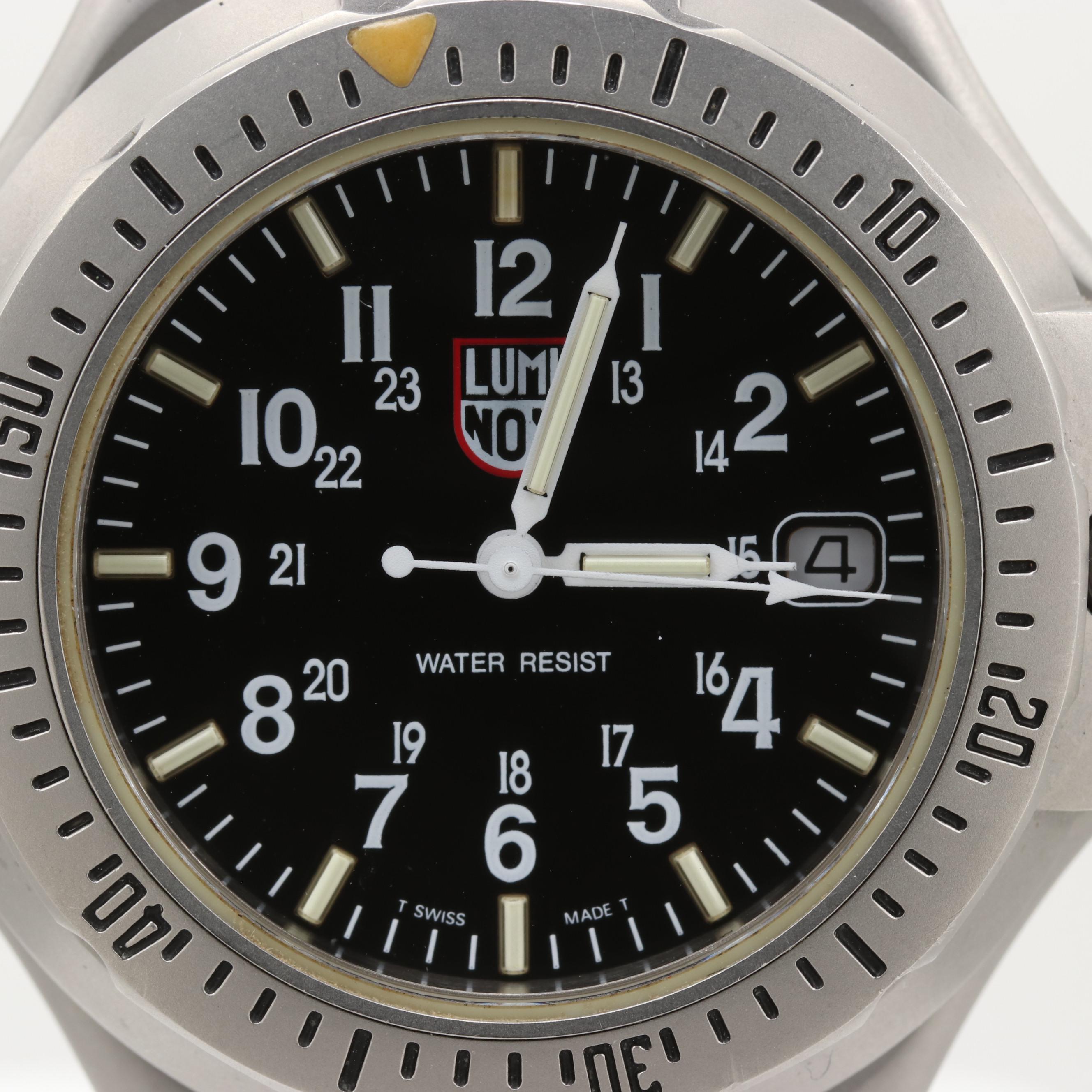 Luminox Compass LU502 Stainless Steel Quartz Watch