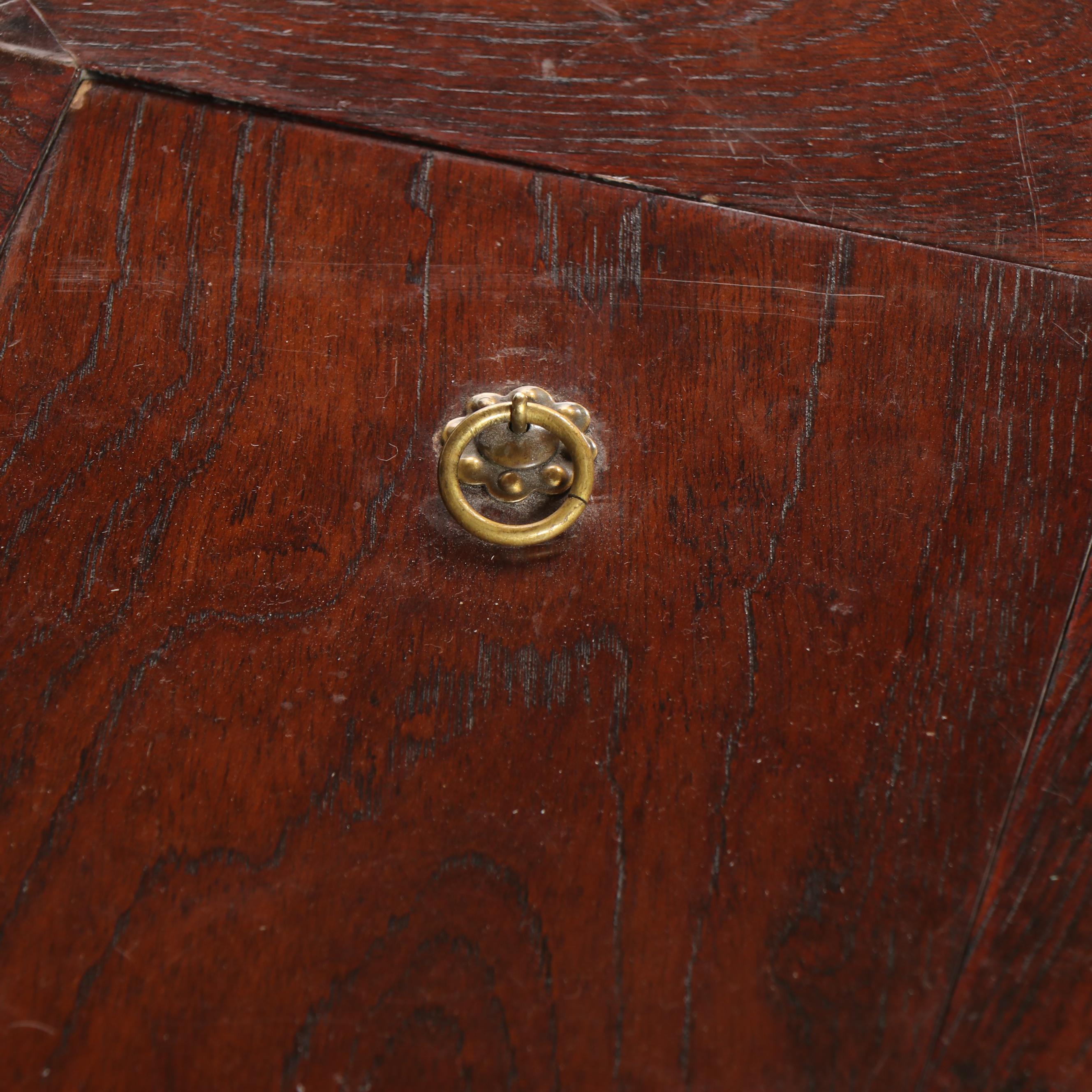 Japanese Elm Hibachi Table, Mid-20th Century