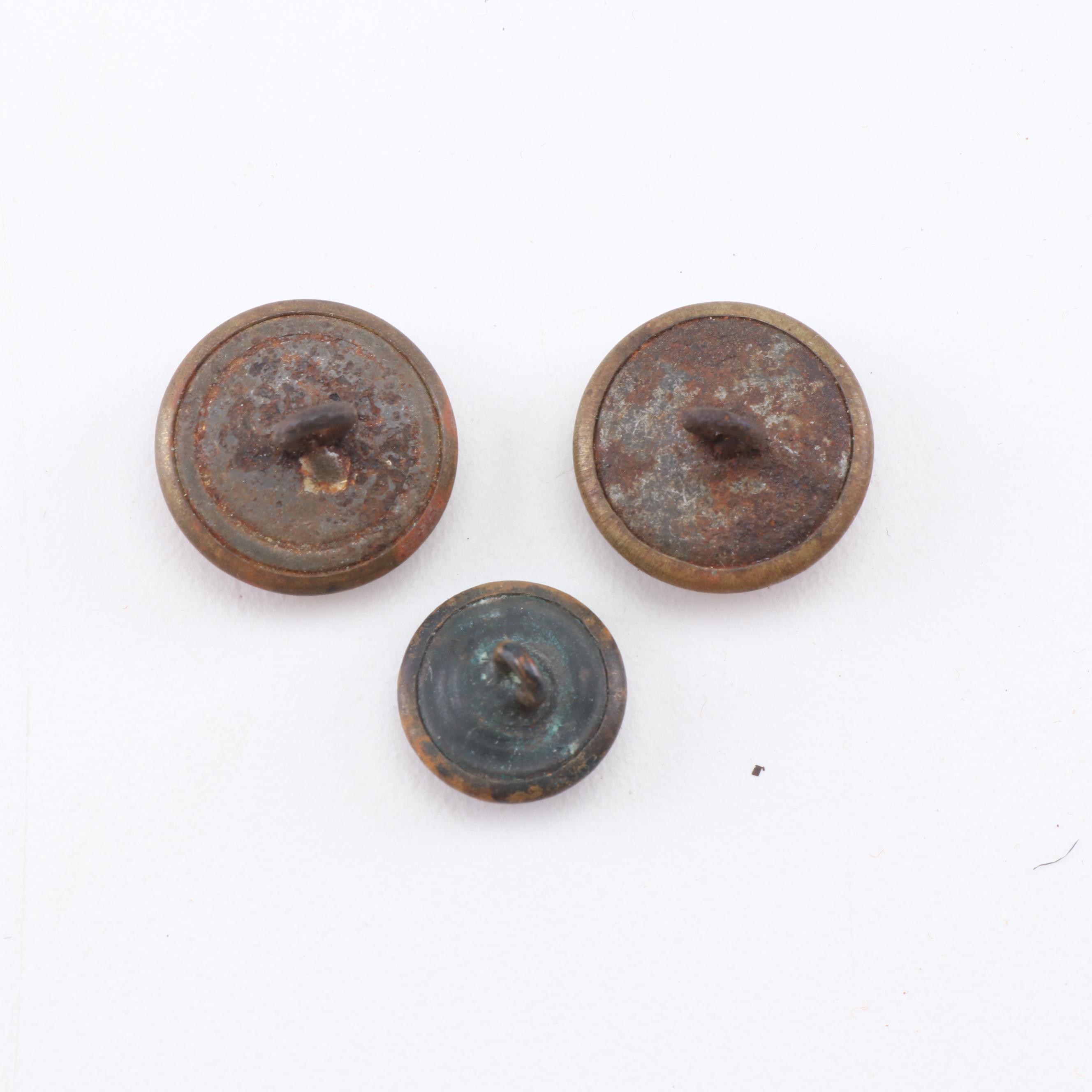 Civil War Era Union Uniform Buttons, including Scoville, Horstmann and Others