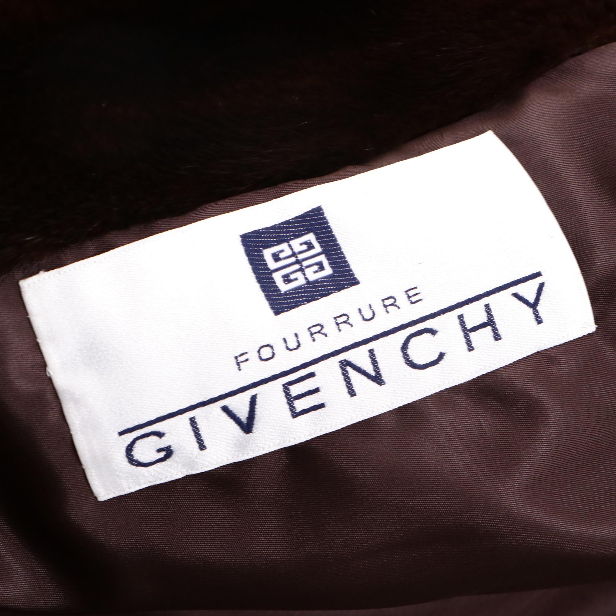 Vintage Blackglama Dark Ranch Mink Fur Coat