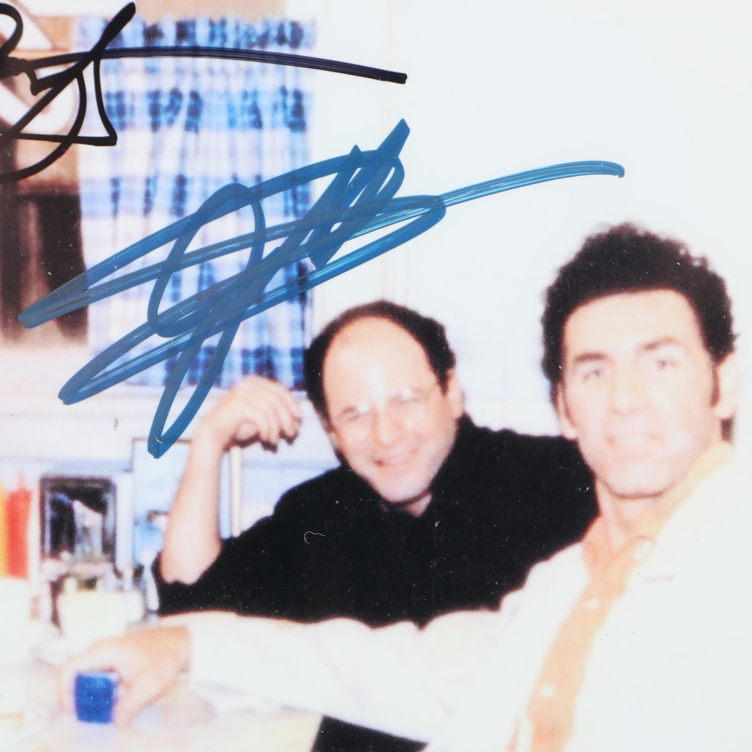 "Seinfeld" Autographed Cast Framed Photo
