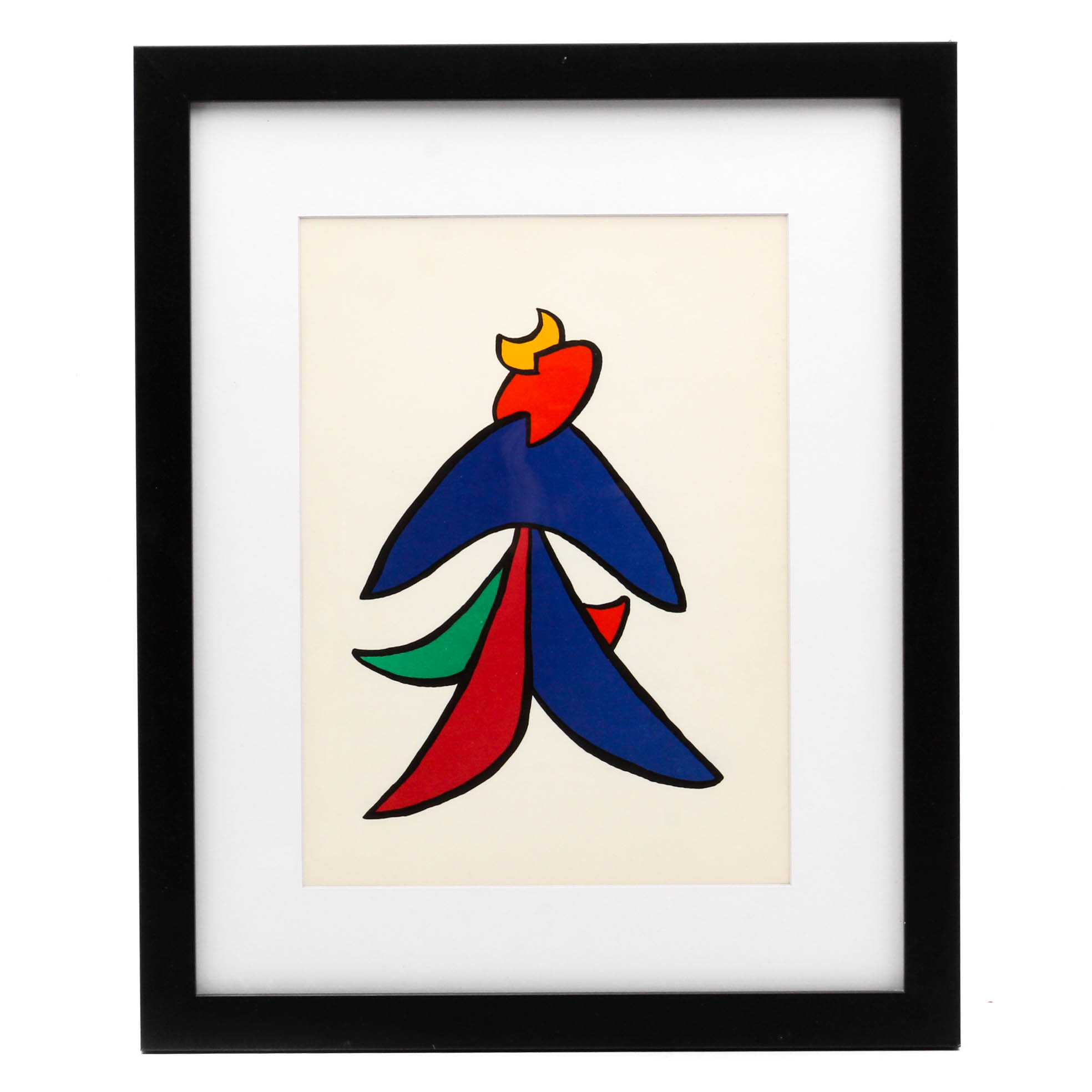 Alexander Calder "Study for Stabile" Lithograph for 1963 "Derriere Le Miroir"