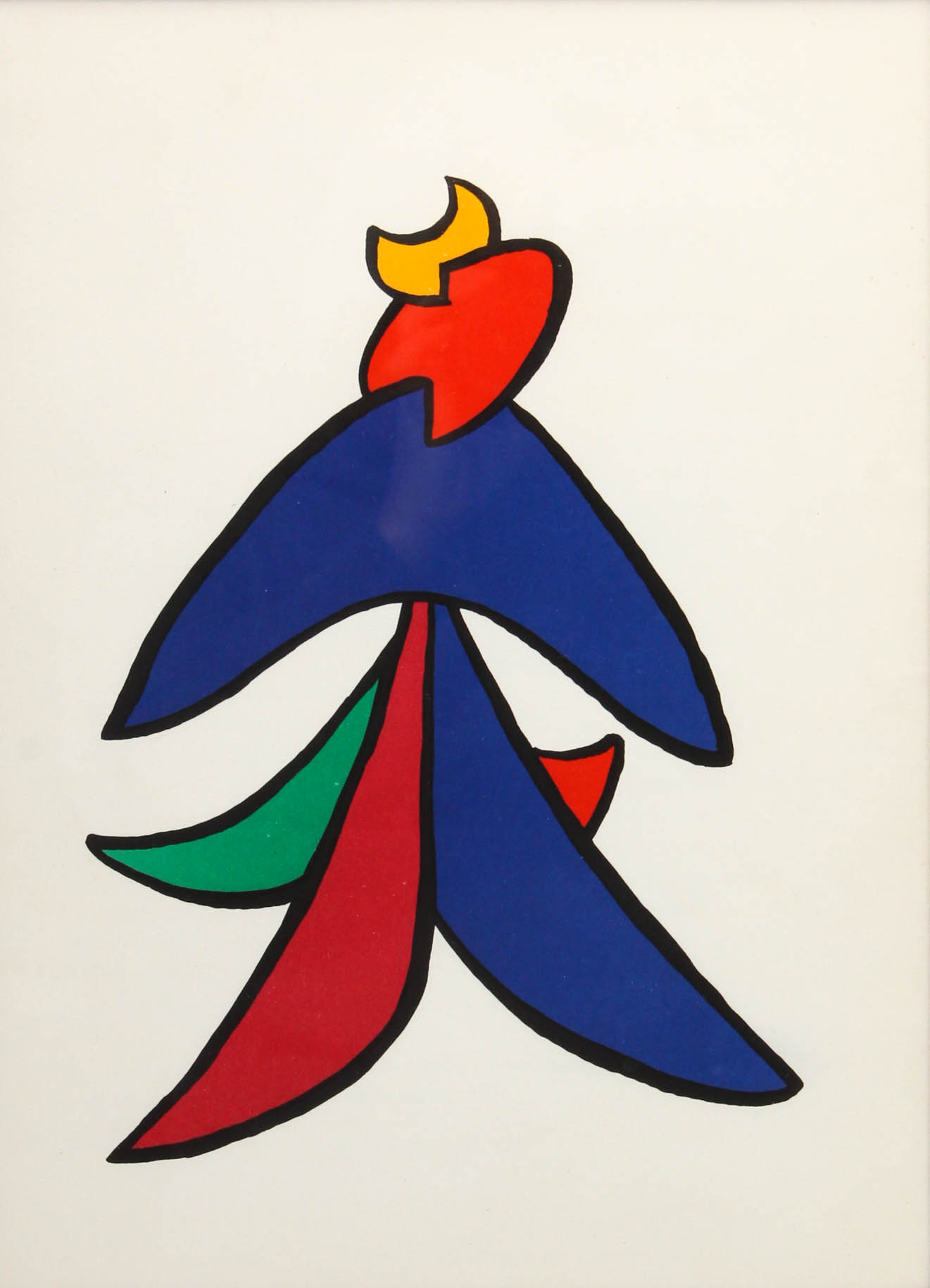 Alexander Calder "Study for Stabile" Lithograph for 1963 "Derriere Le Miroir"