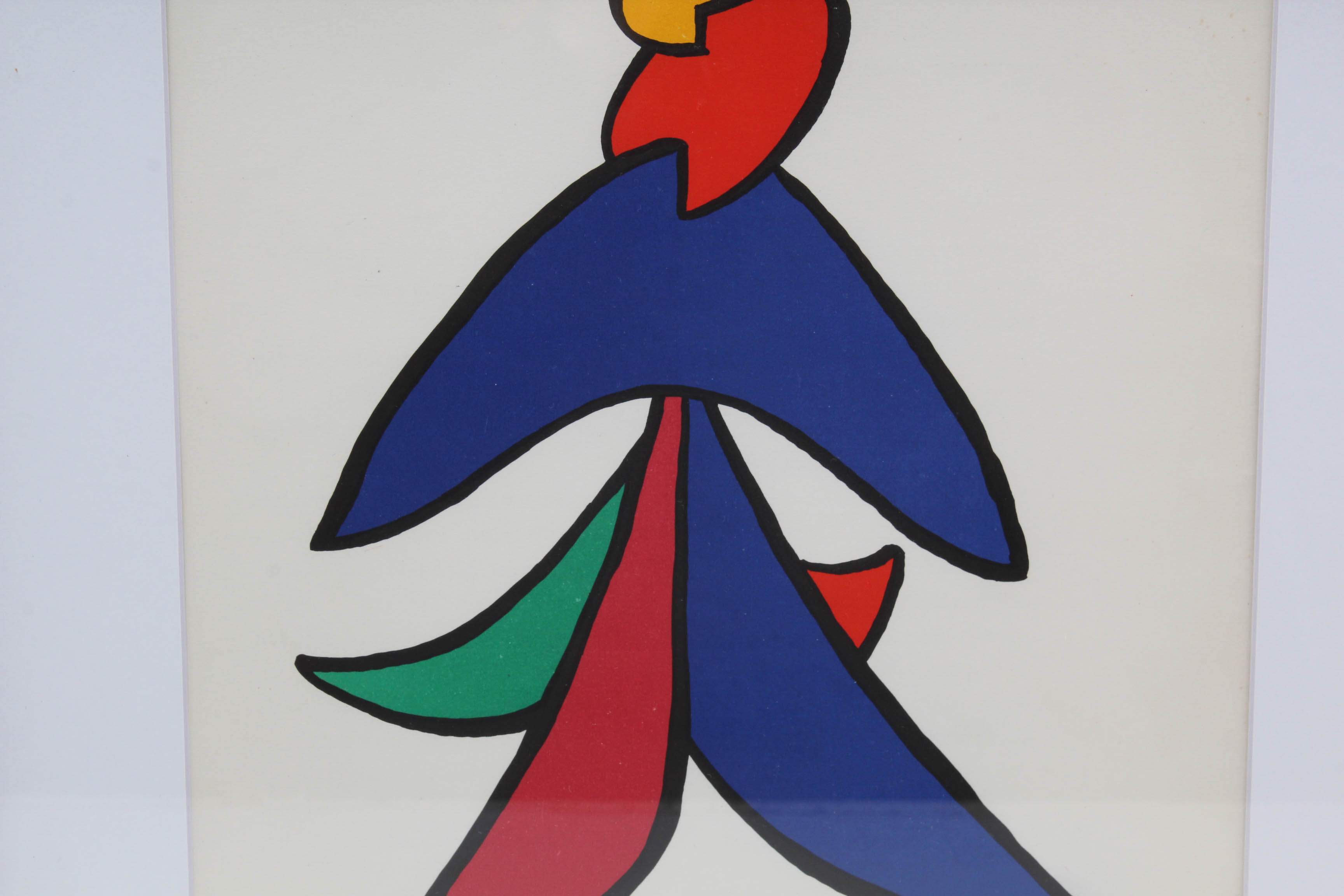 Alexander Calder "Study for Stabile" Lithograph for 1963 "Derriere Le Miroir"