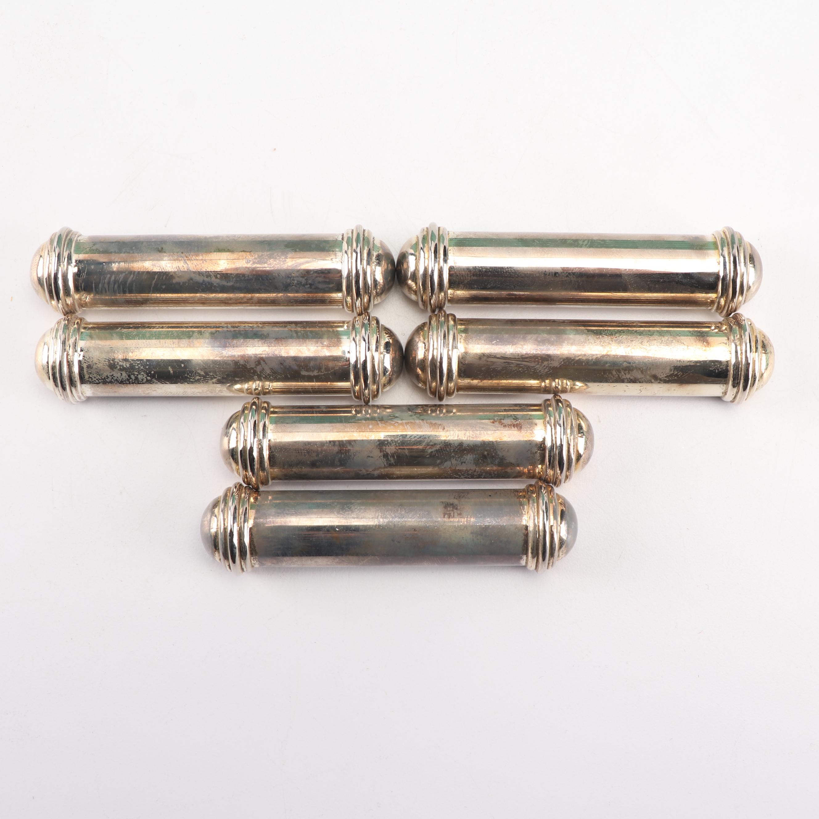 Ercuis Saint Hilaire Collection Silver Plate Knife Rest Sets