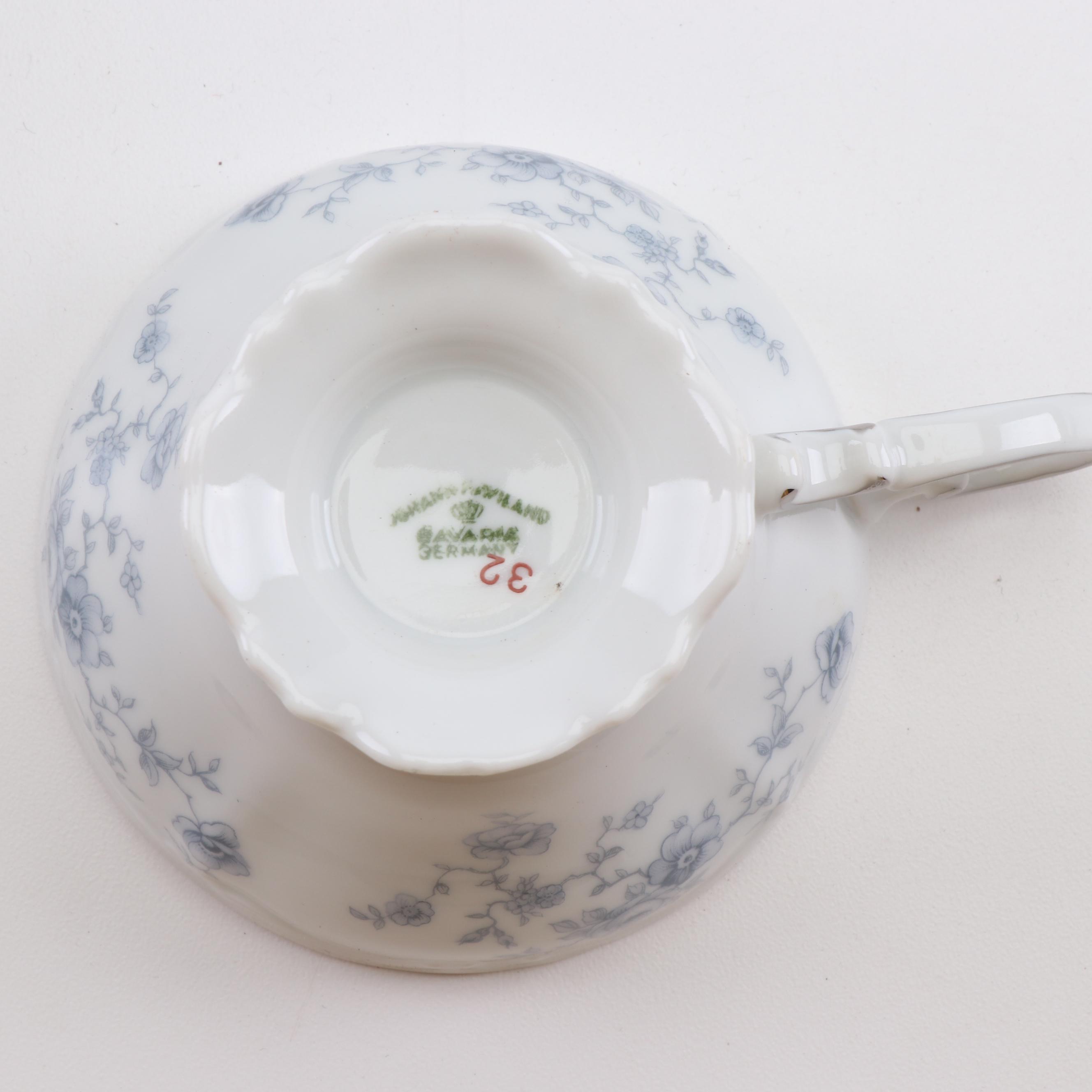 Johann Haviland "Blue Garland" Porcelain Dinnerware