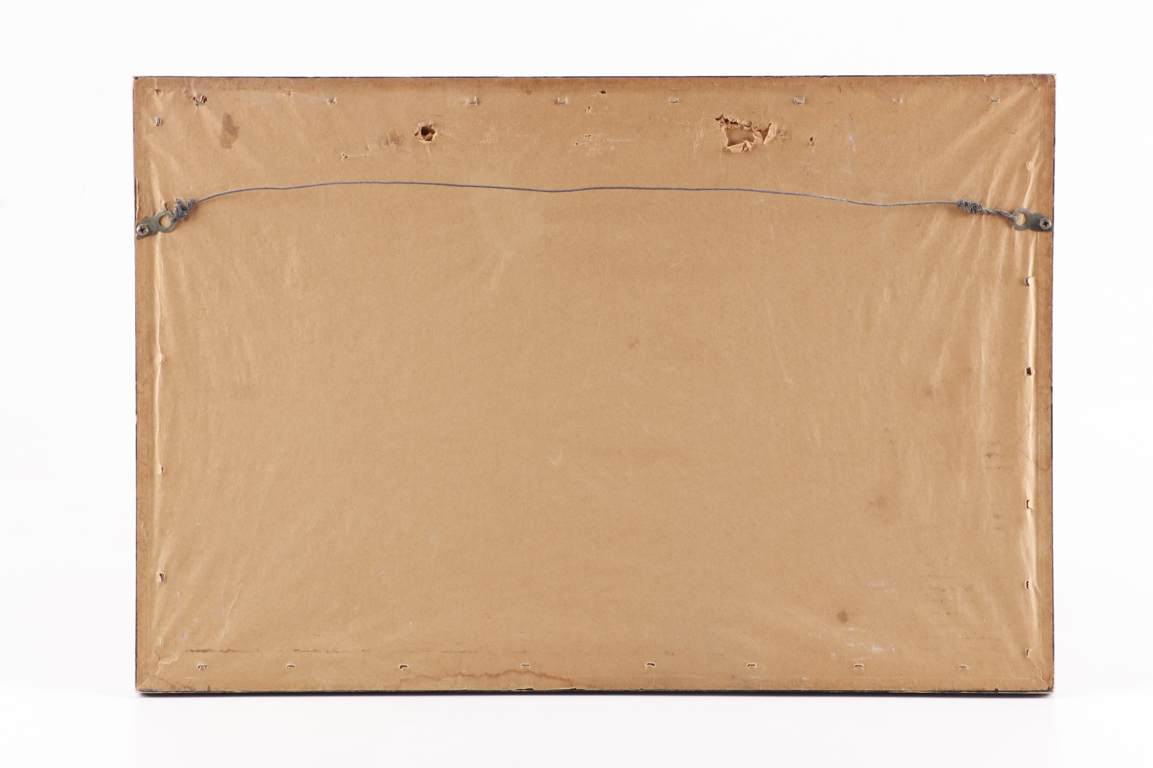 Lithograph after Nathalia Ulman "The Kitchen Garden of Mount Vernon"