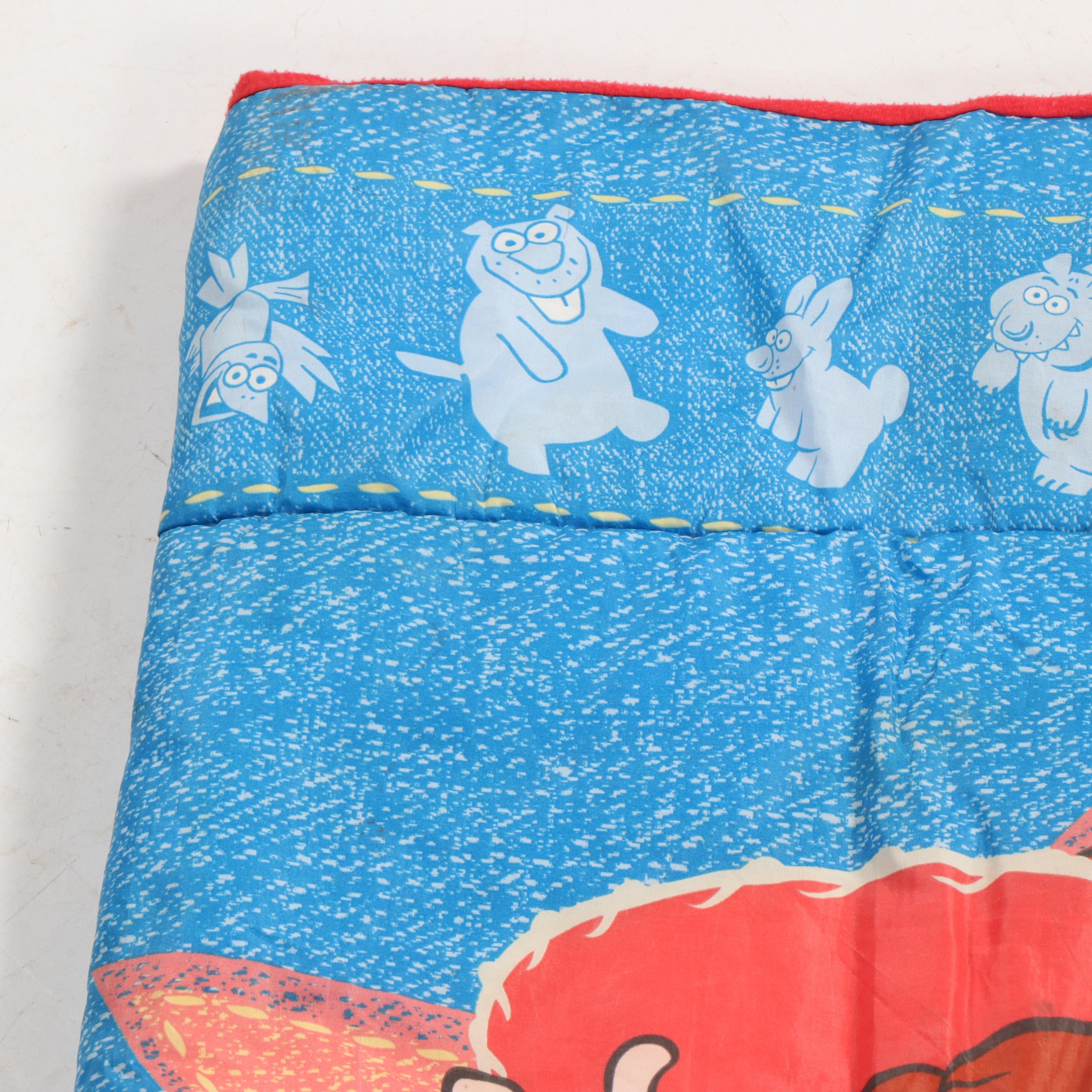 Disney Pixar Toy Story Sleeping Bag signed by Joan Cusack