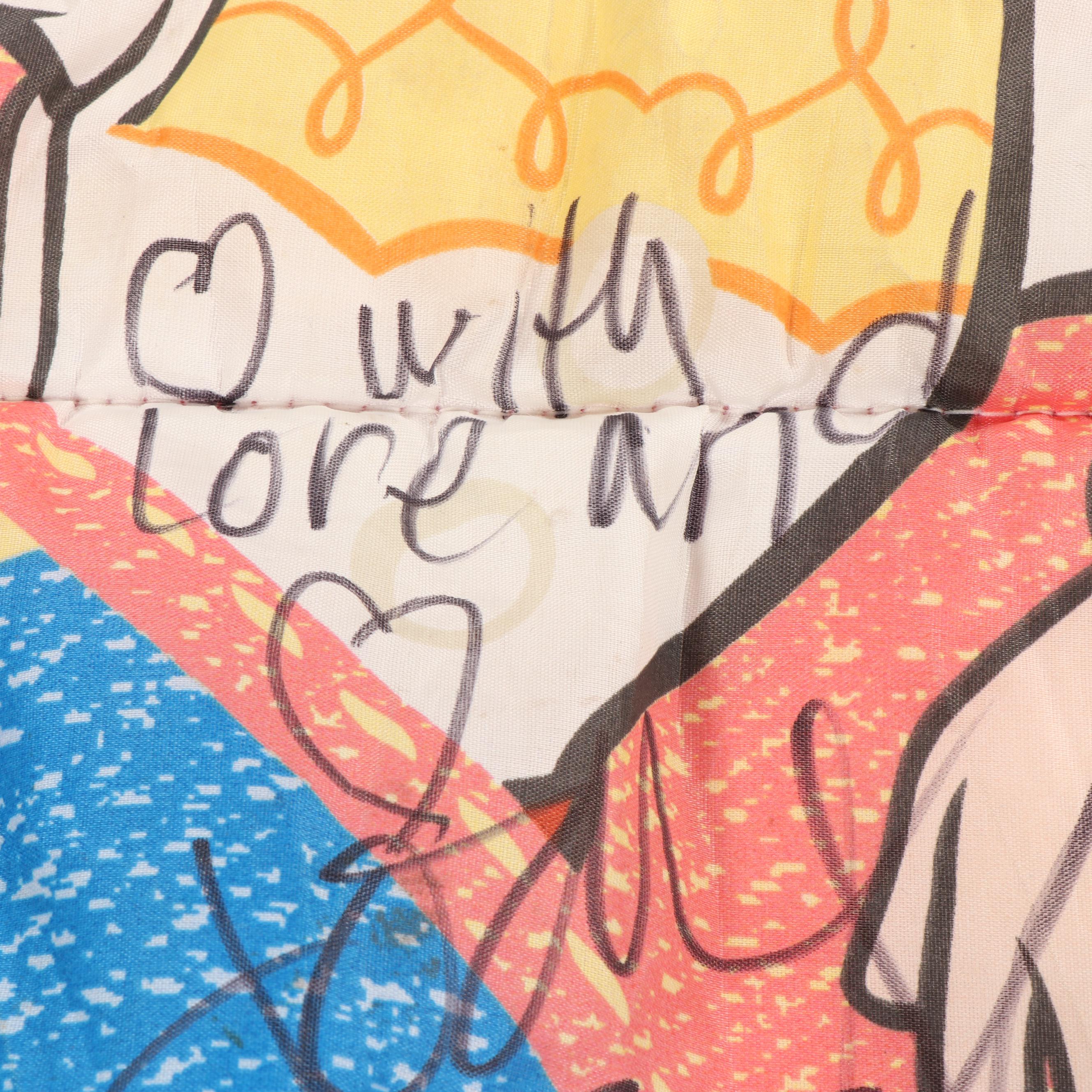 Disney Pixar Toy Story Sleeping Bag signed by Joan Cusack