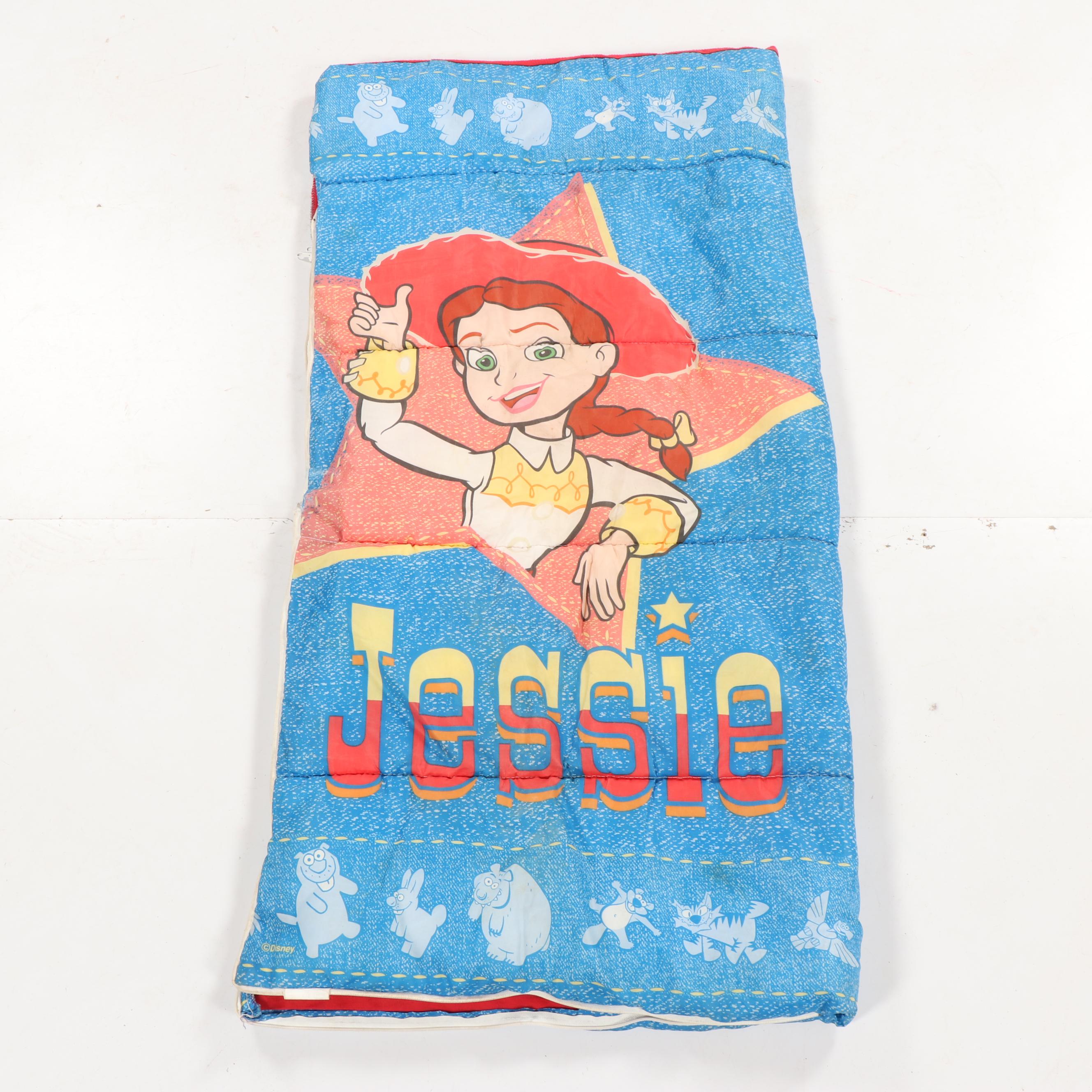Disney Pixar Toy Story Sleeping Bag signed by Joan Cusack