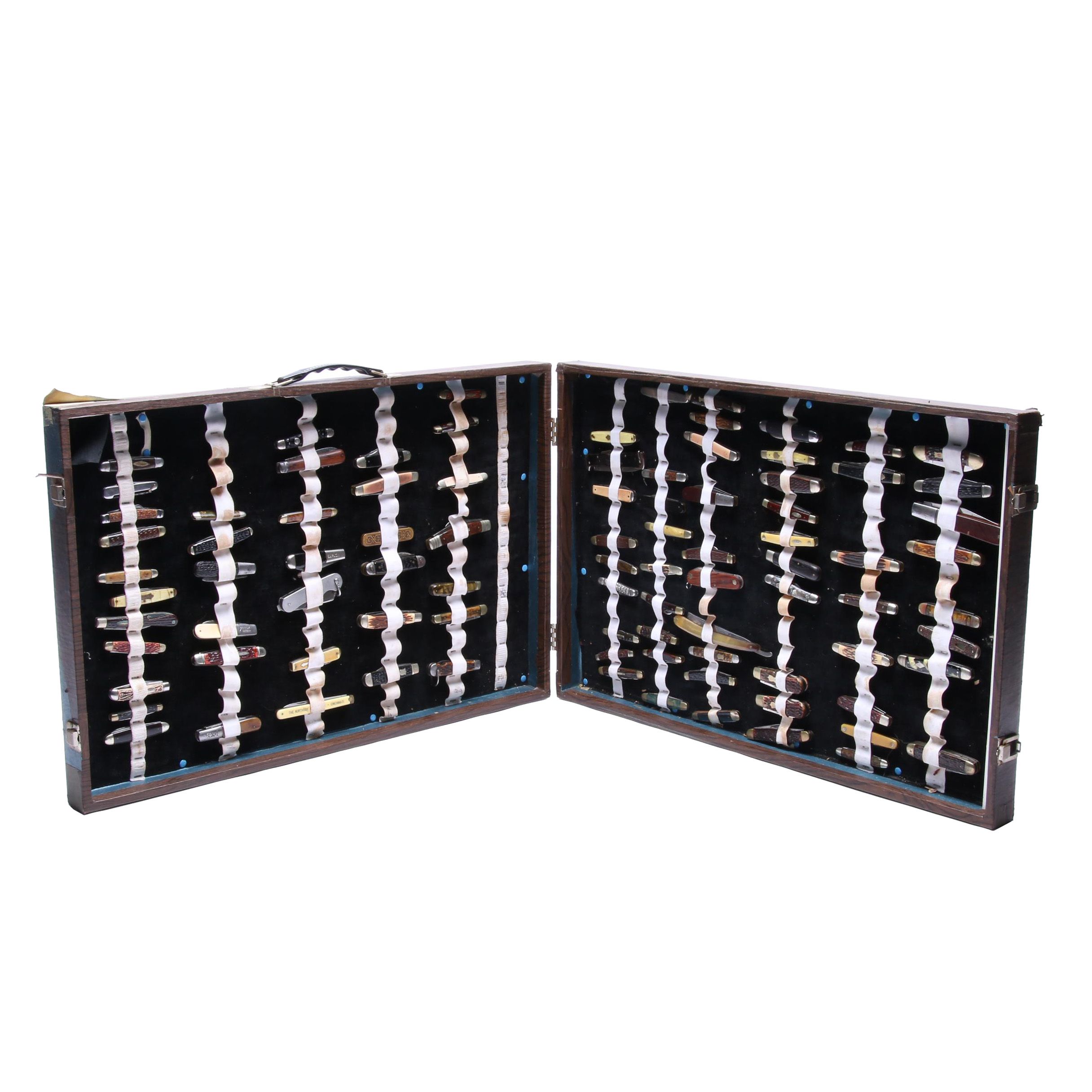 Generous Collection of Ninety Vintage Pocket Knives