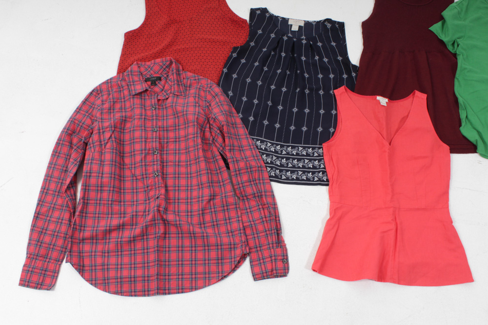 Women's Shirts Featuring Banana Republic, Loft, Tory Burch and More
