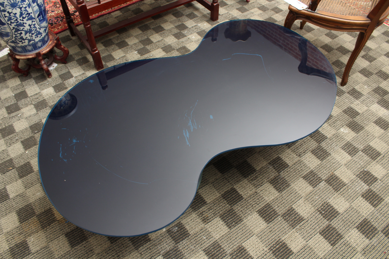 Contemporary Glass Coffee Table