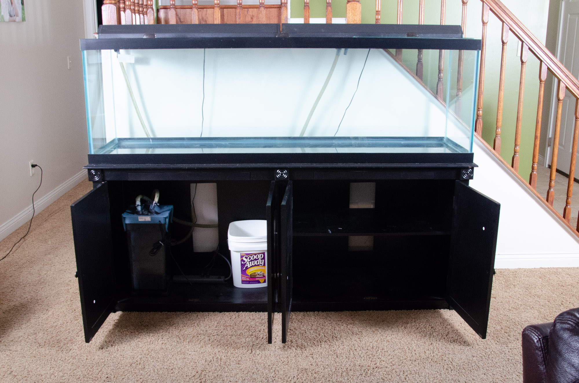 Aqueon 129 Gallon Fish Tank with Aquarian "Rena Filstar xP4" Filter