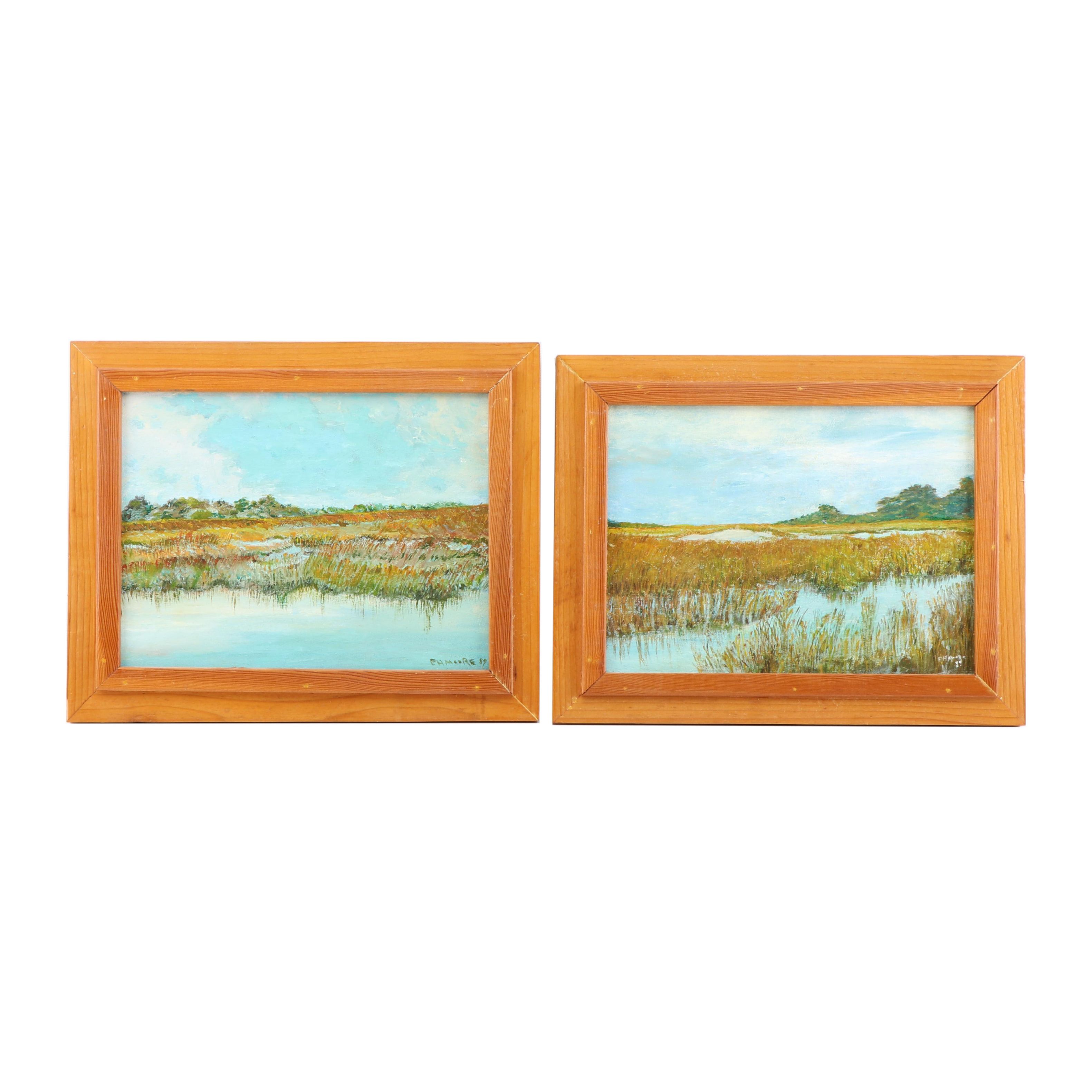 E H Moore Landscape Oil Paintings