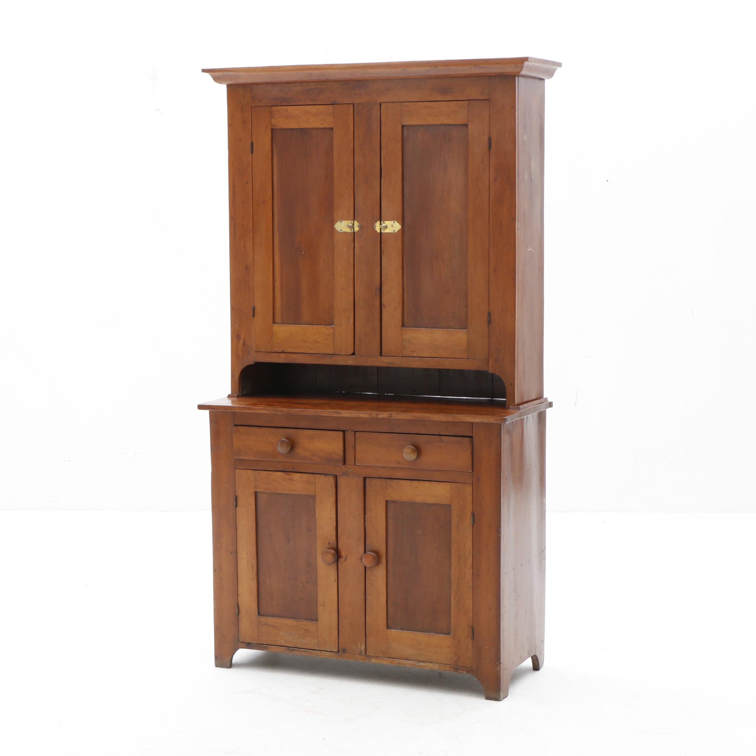 Mid-19th Century Cherry Cupboard
