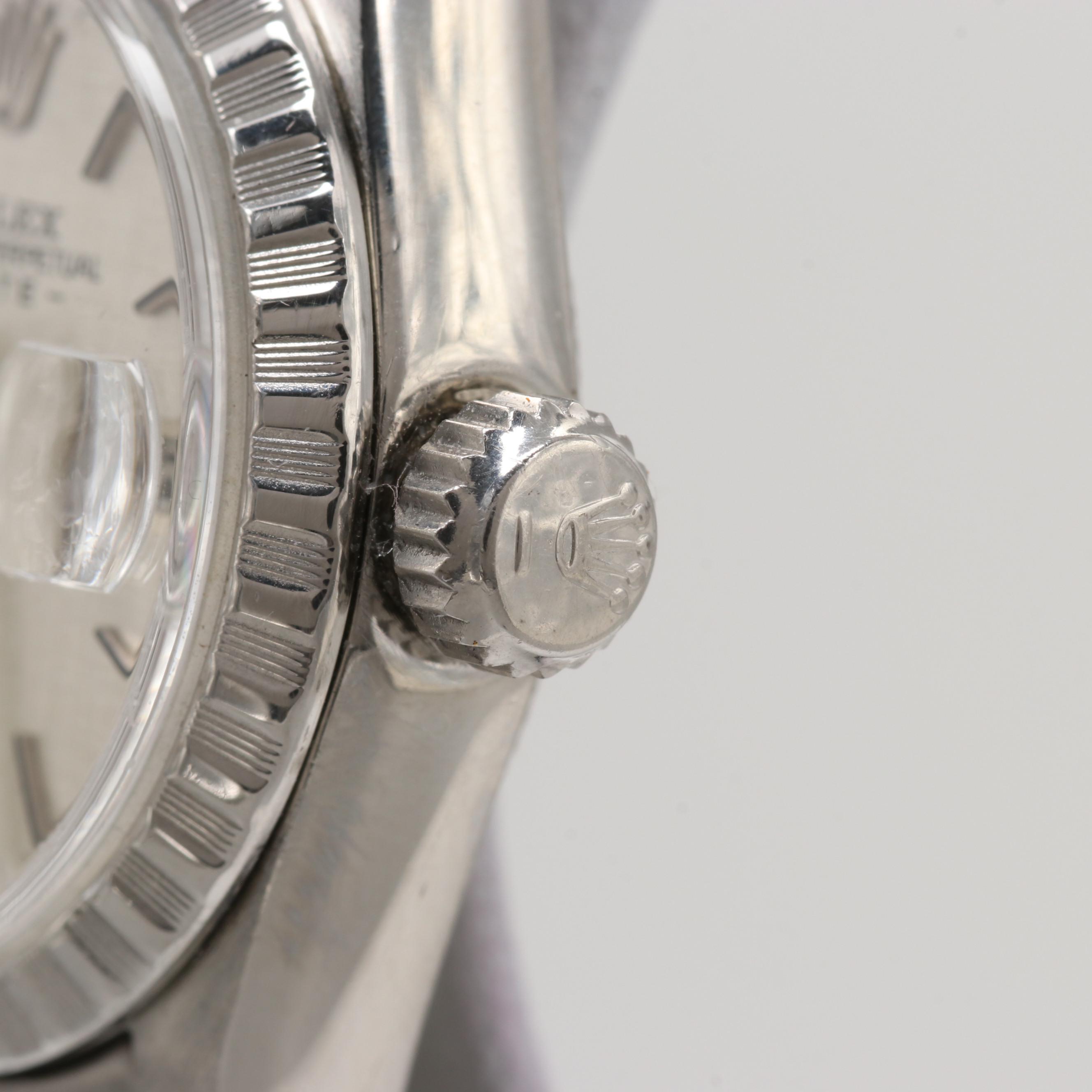 Rolex Date Stainless Steel Watch, 1971