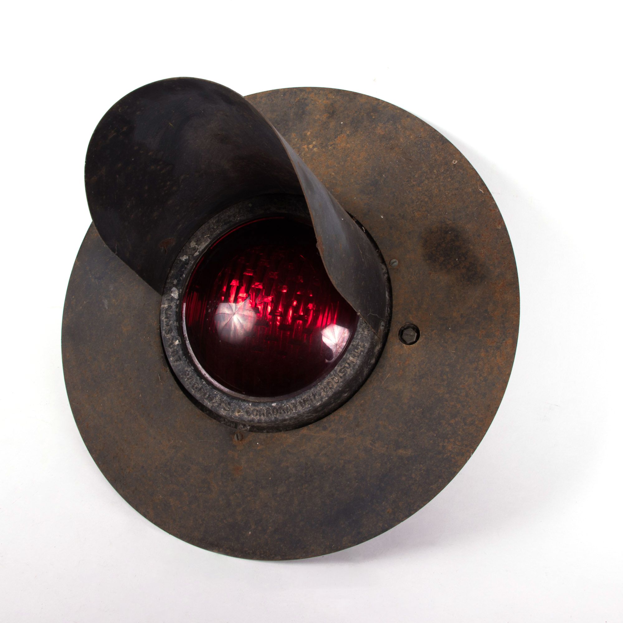 Vintage Railroad Crossing Light