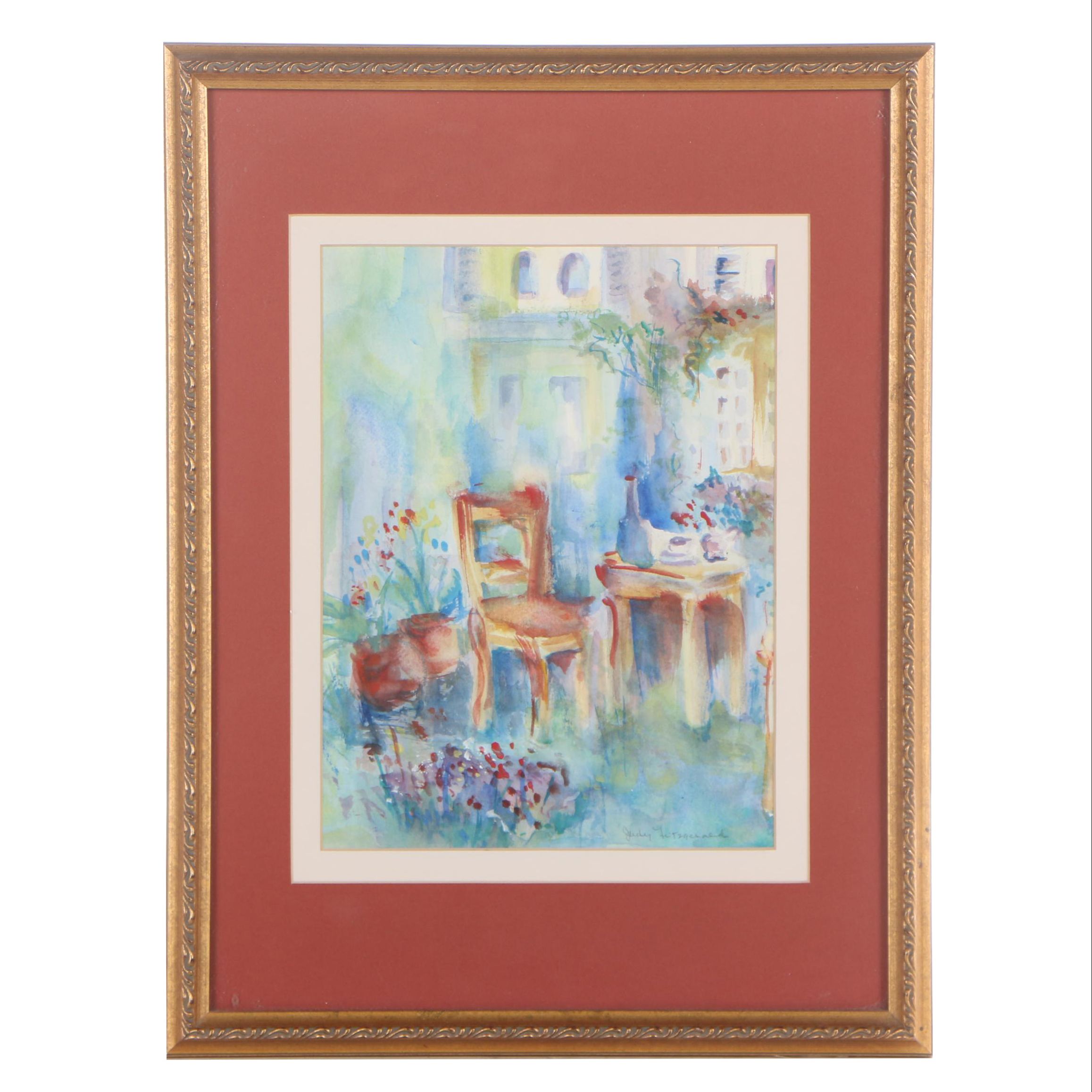 Judy Fitzgerald Watercolor Painting