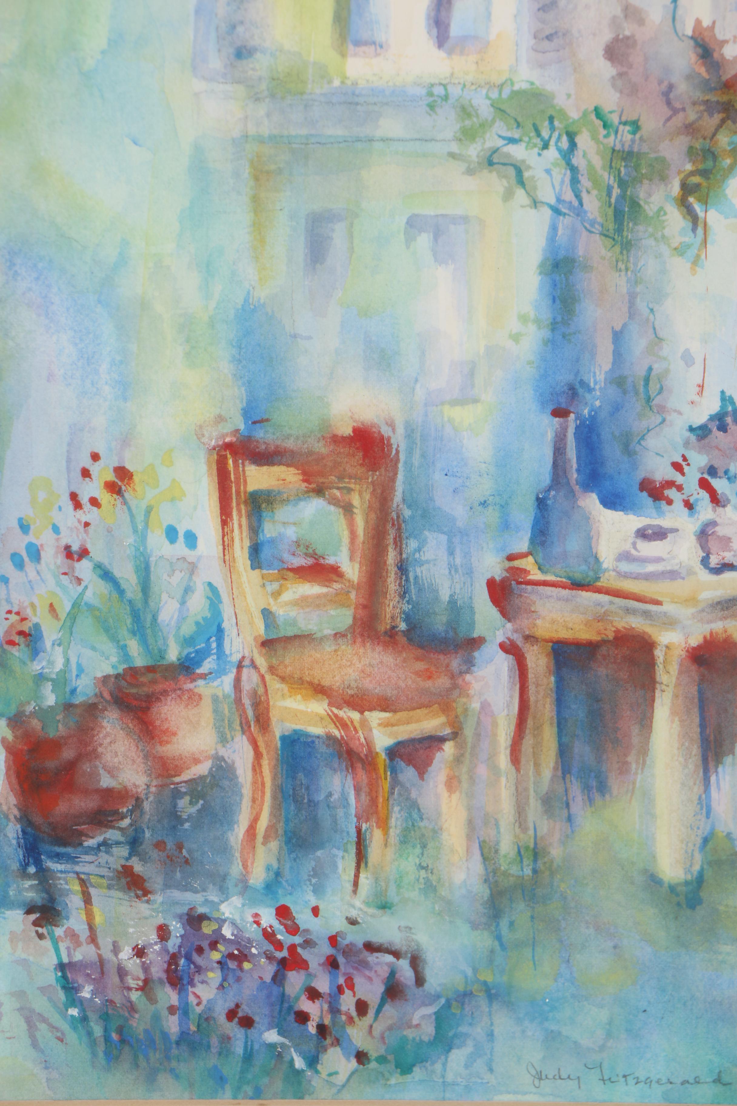 Judy Fitzgerald Watercolor Painting