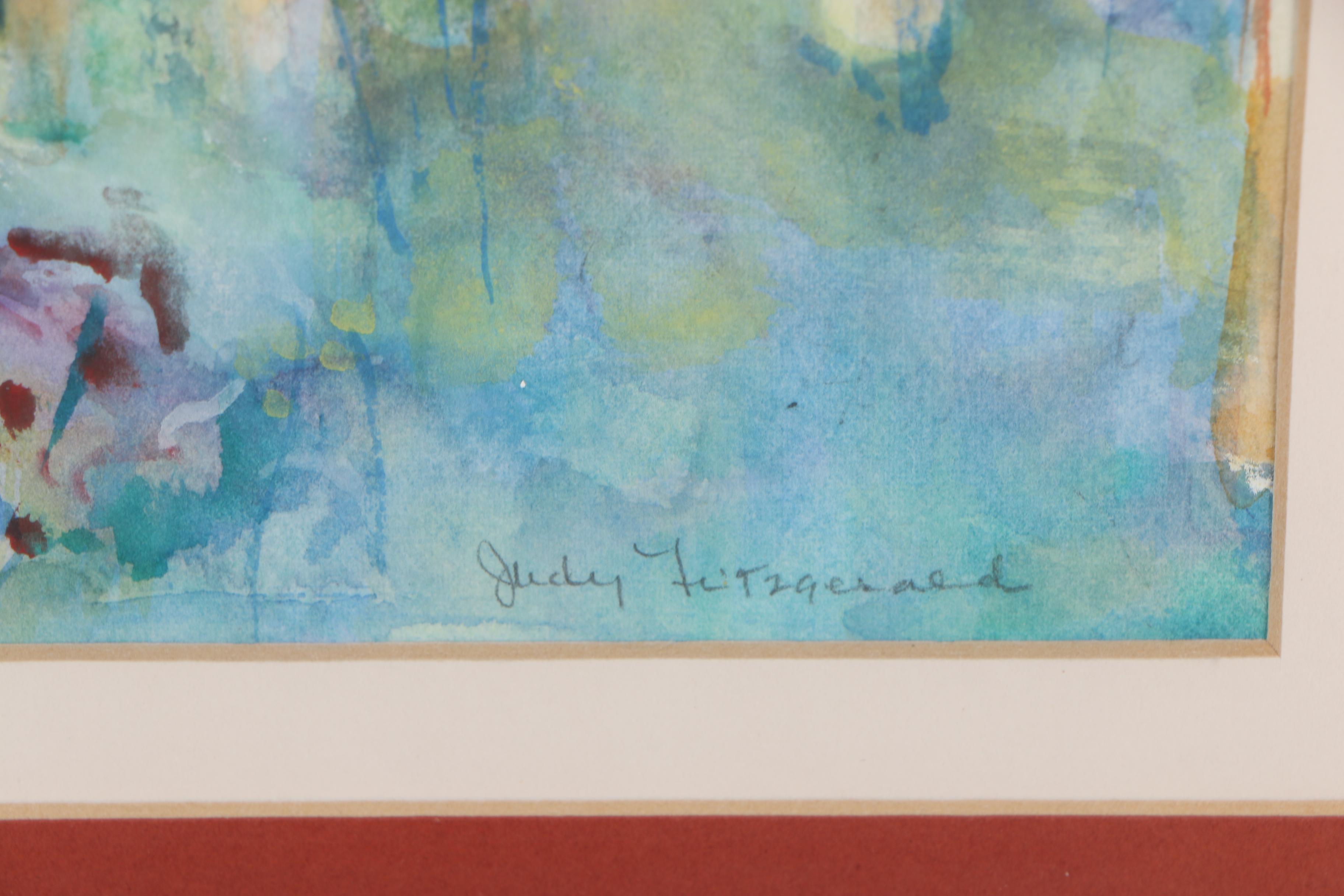 Judy Fitzgerald Watercolor Painting