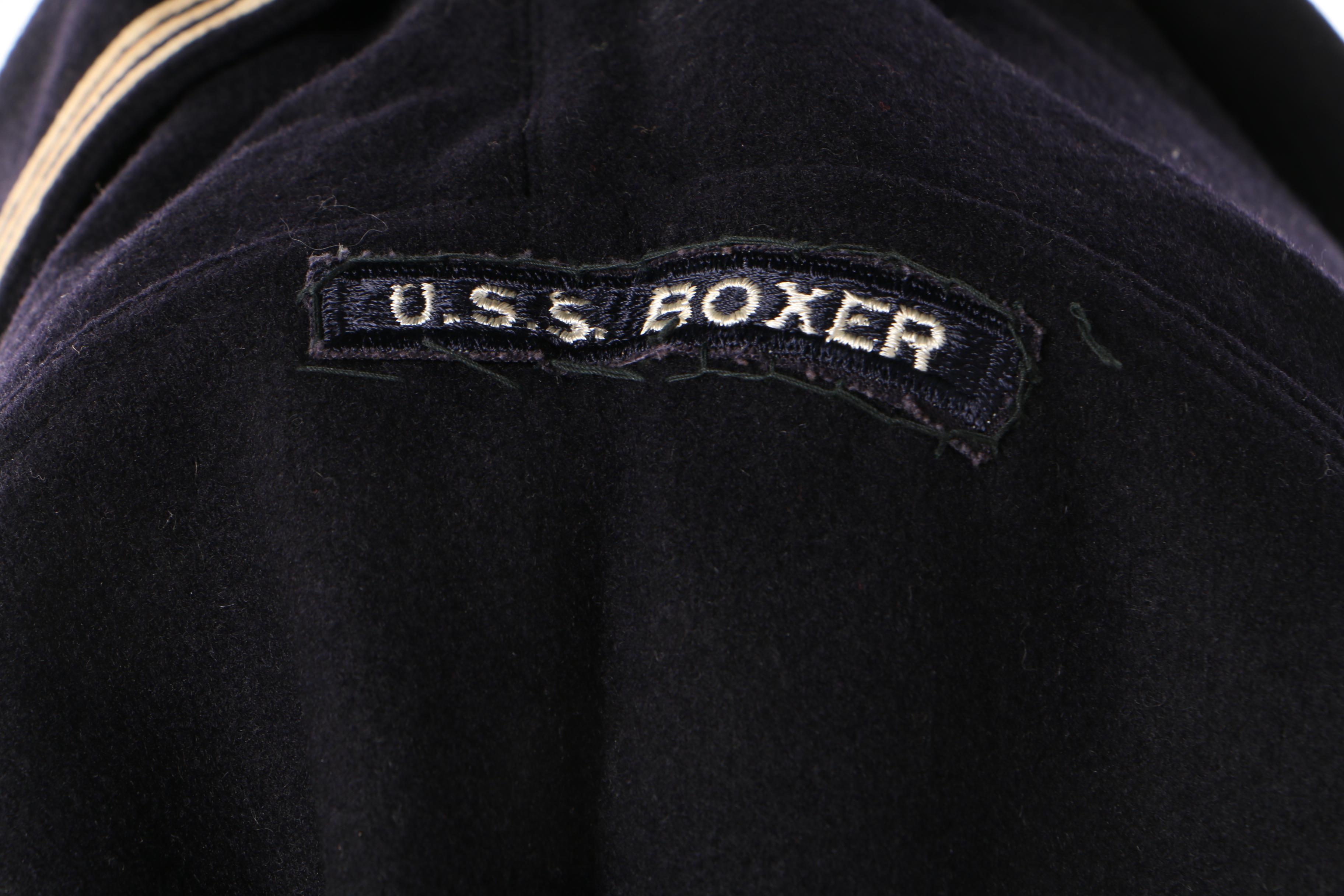 Men's Circa 1950 Seafarer United States Navy Wool Jumper Uniform with Insignia