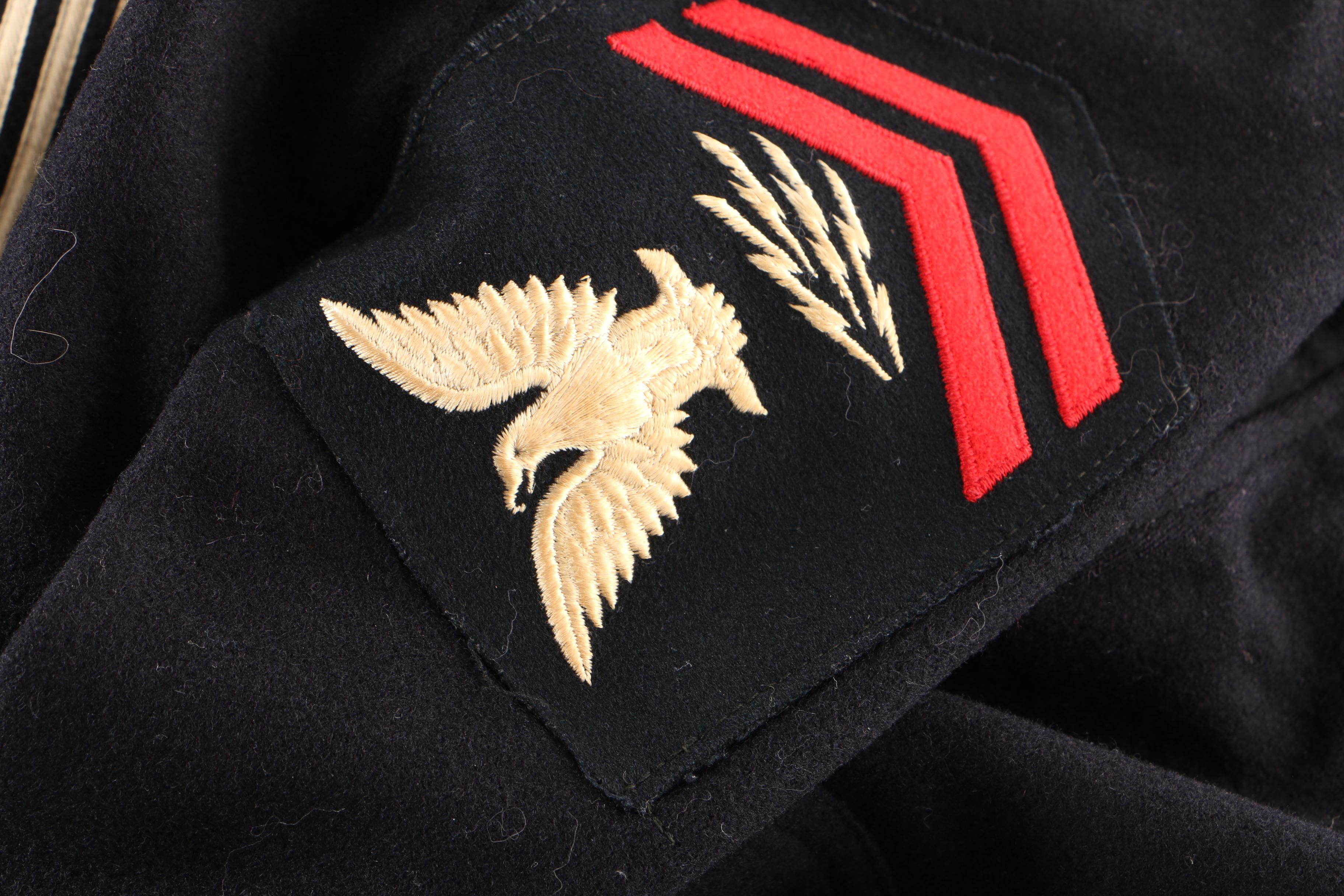 Men's Circa 1950 Seafarer United States Navy Wool Jumper Uniform with Insignia