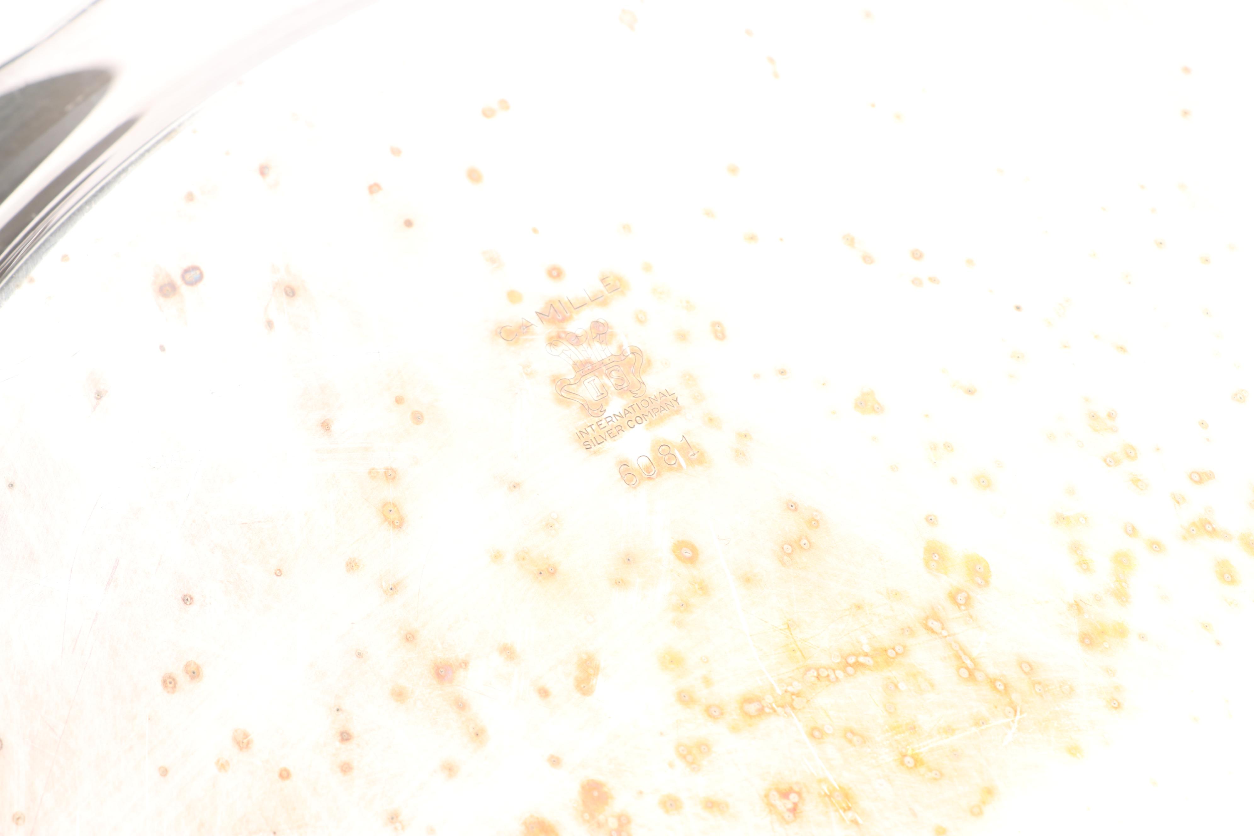 International Silver Co. "Camille" Silver Plate Tea and Coffee Service Set