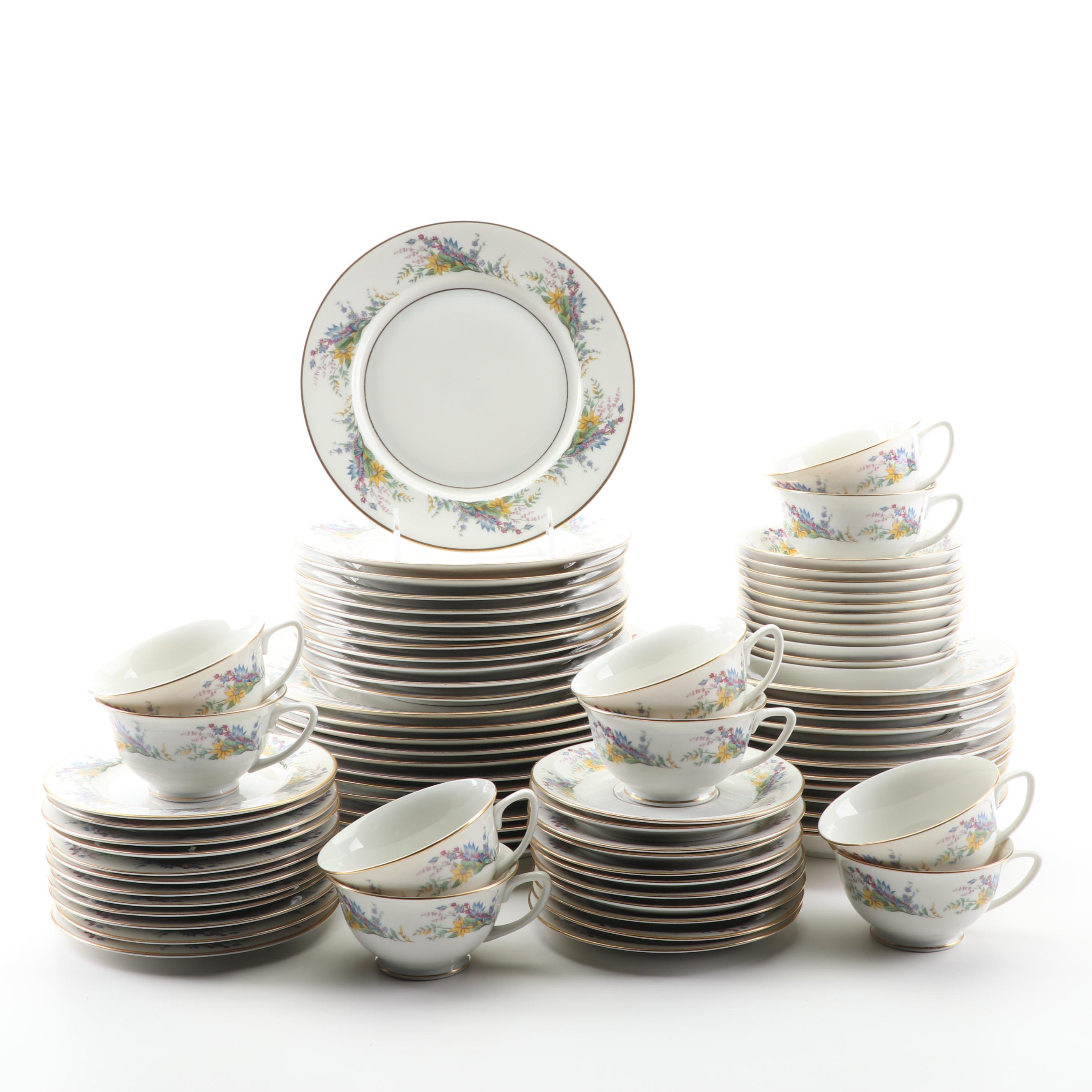 Arcadian Fine China "Spring Glory" Dinnerware Set