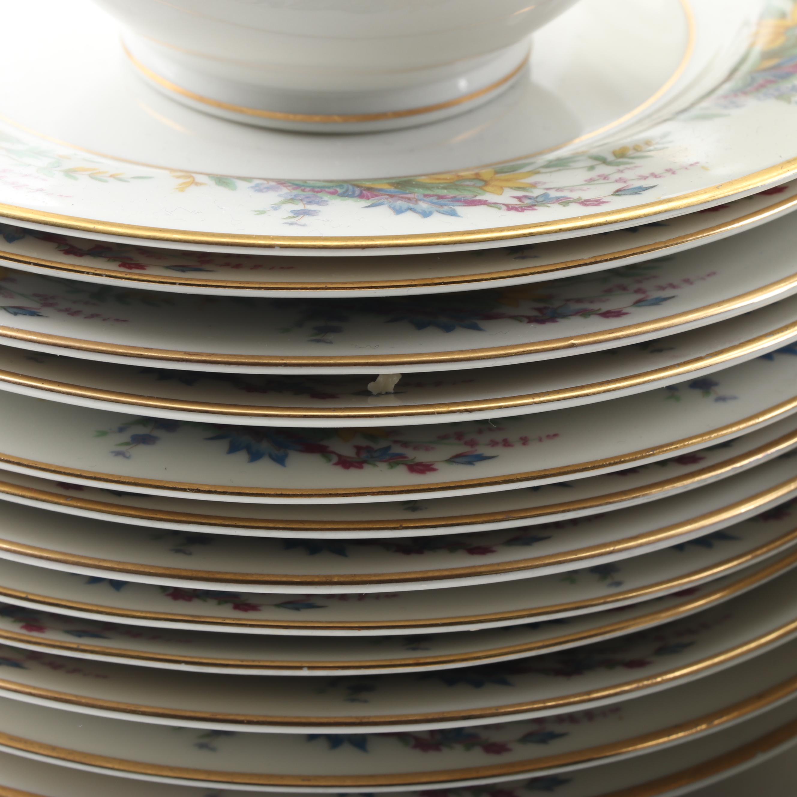 Arcadian Fine China "Spring Glory" Dinnerware Set