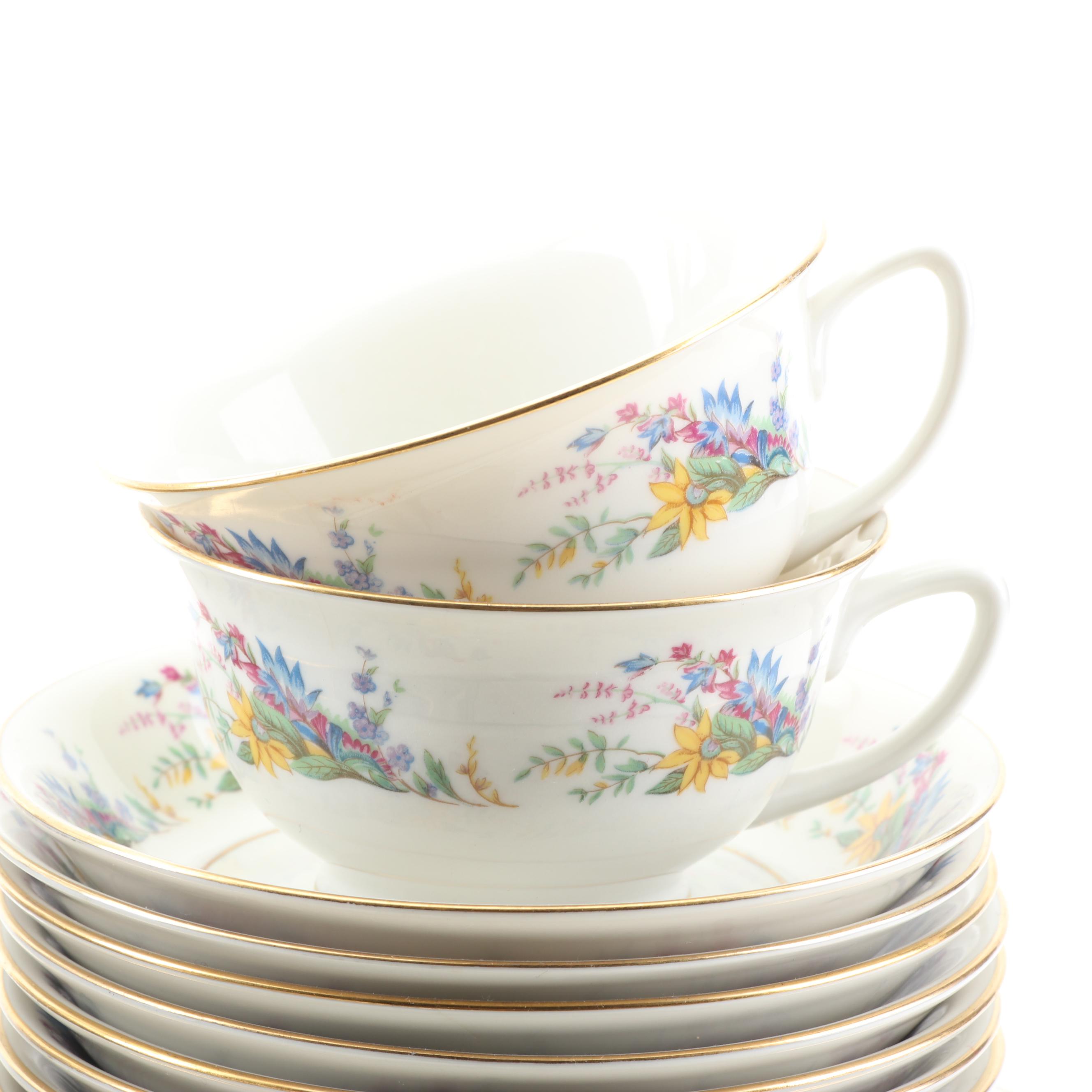 Arcadian Fine China "Spring Glory" Dinnerware Set