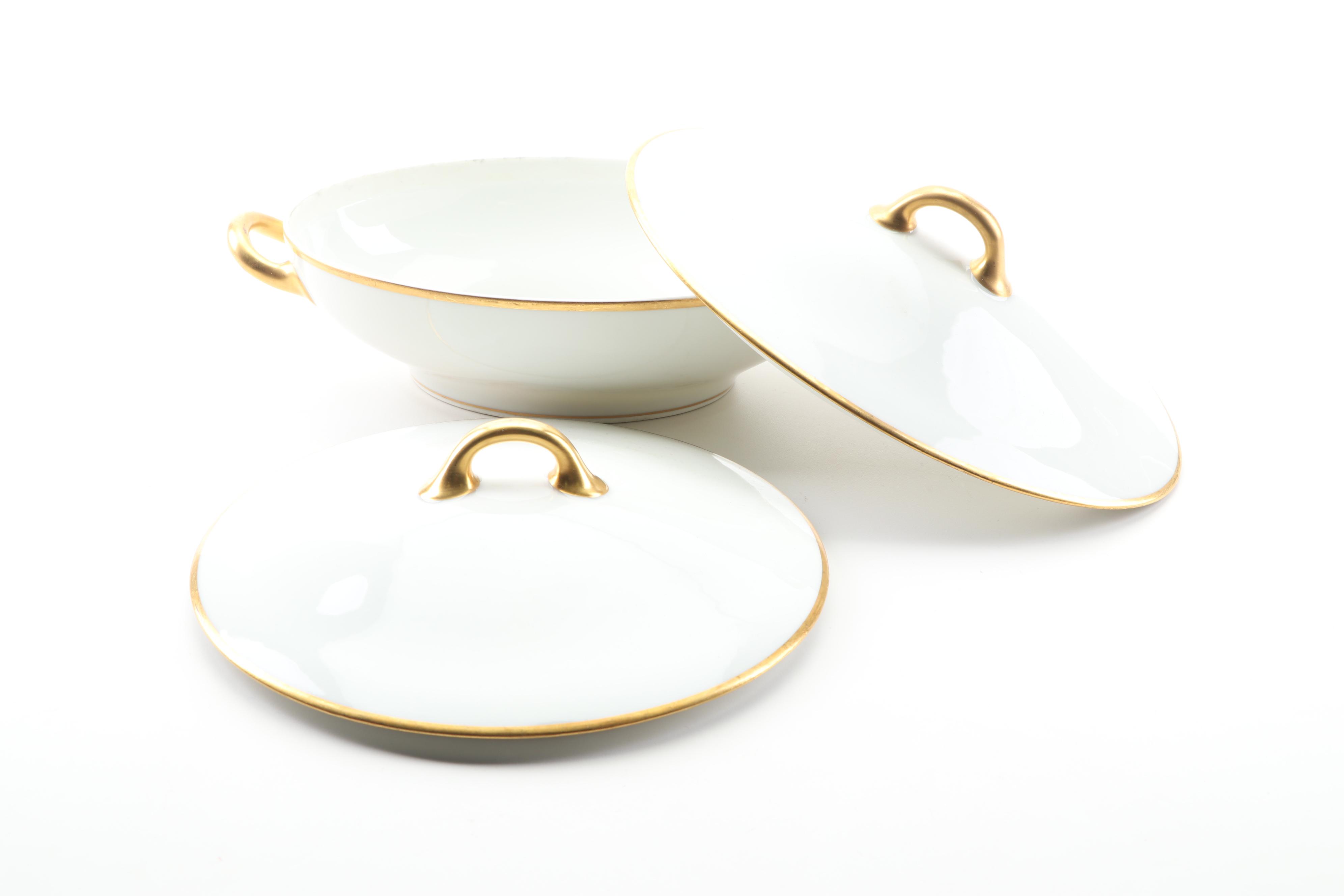 Vintage Haviland "Mirabeau" Porcelain Dinnerware