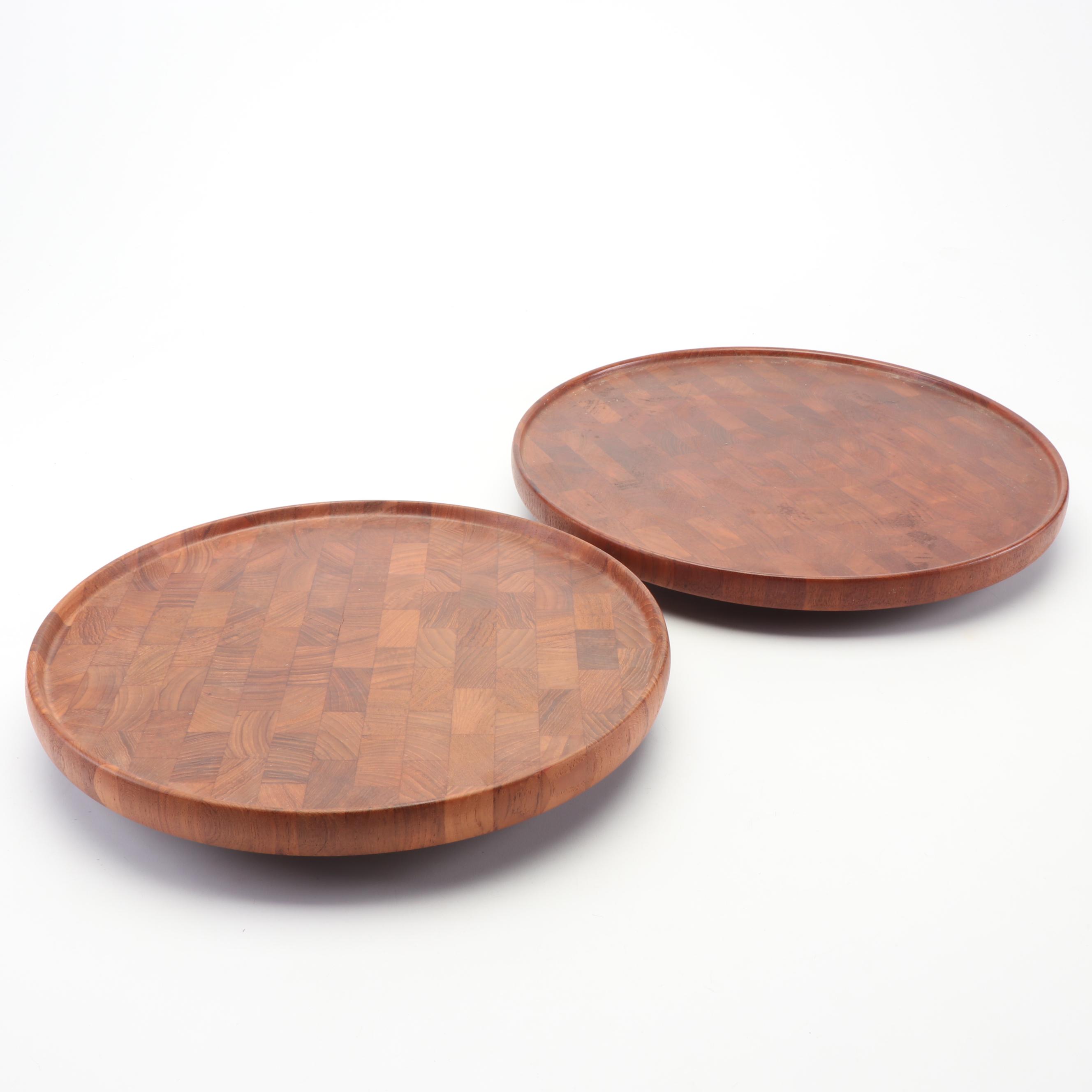 Digsmed Denmark Modern Teak Lazy Susans