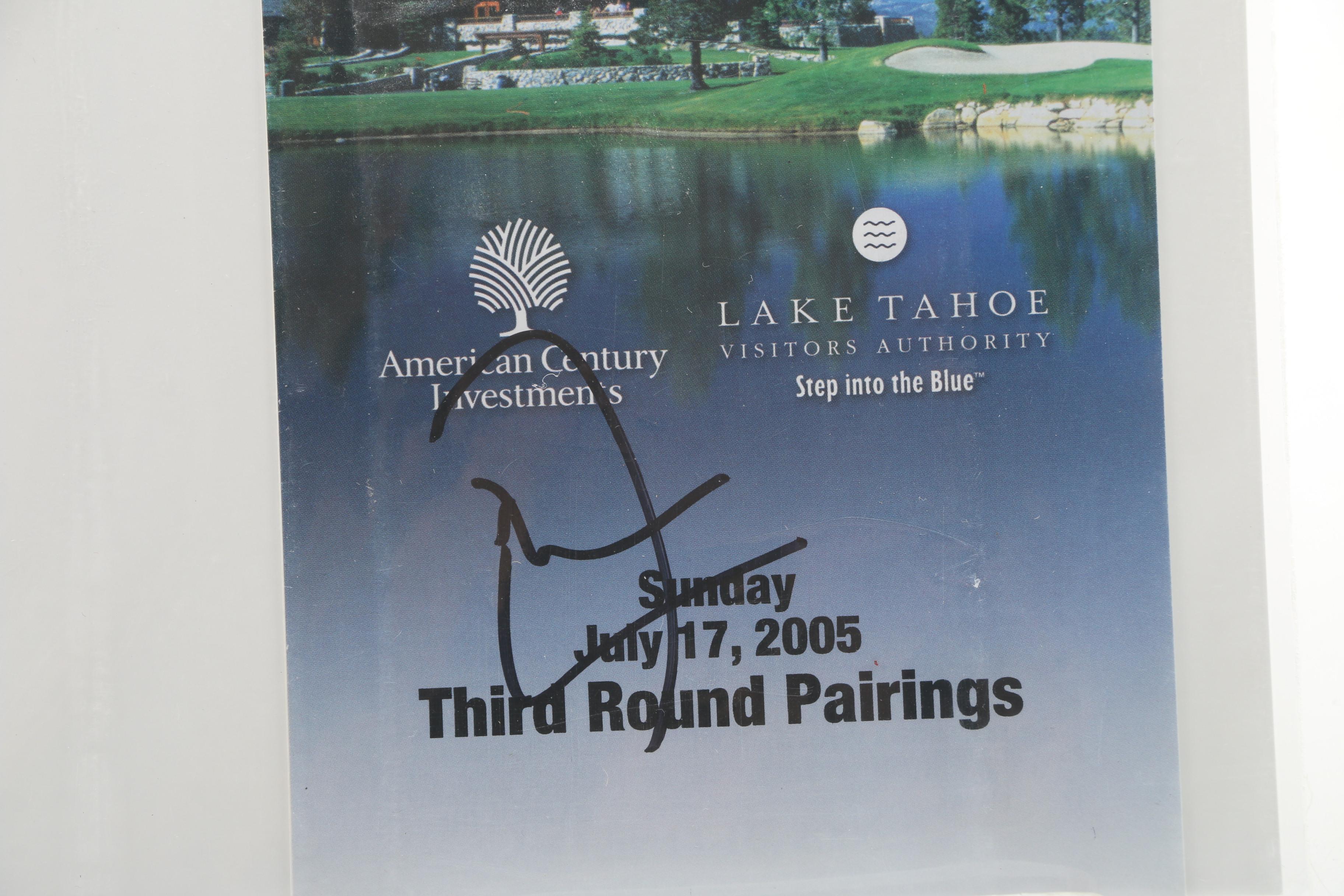 Don Cheadle and Ethan Zohn Autographs